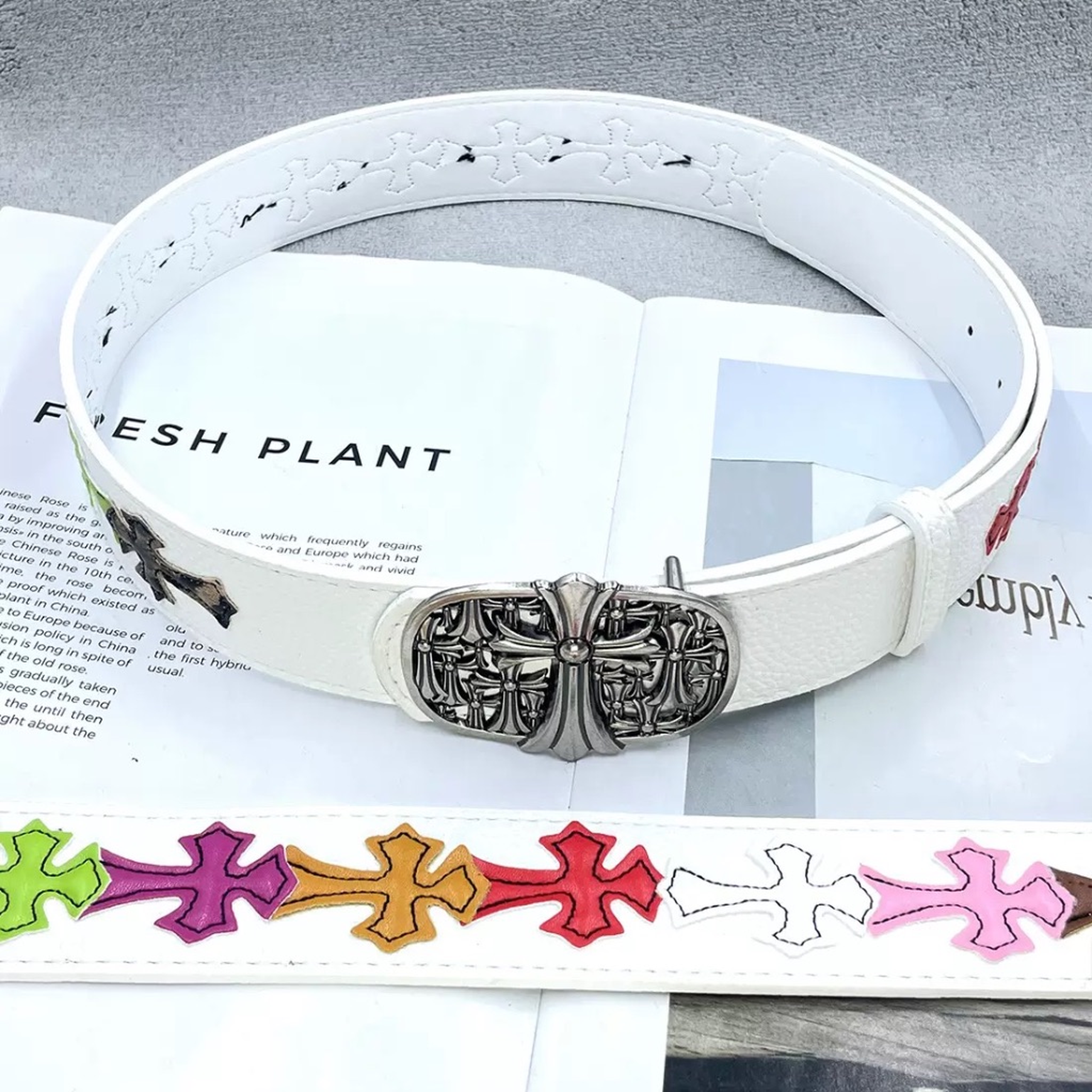 Chrome hearts belt