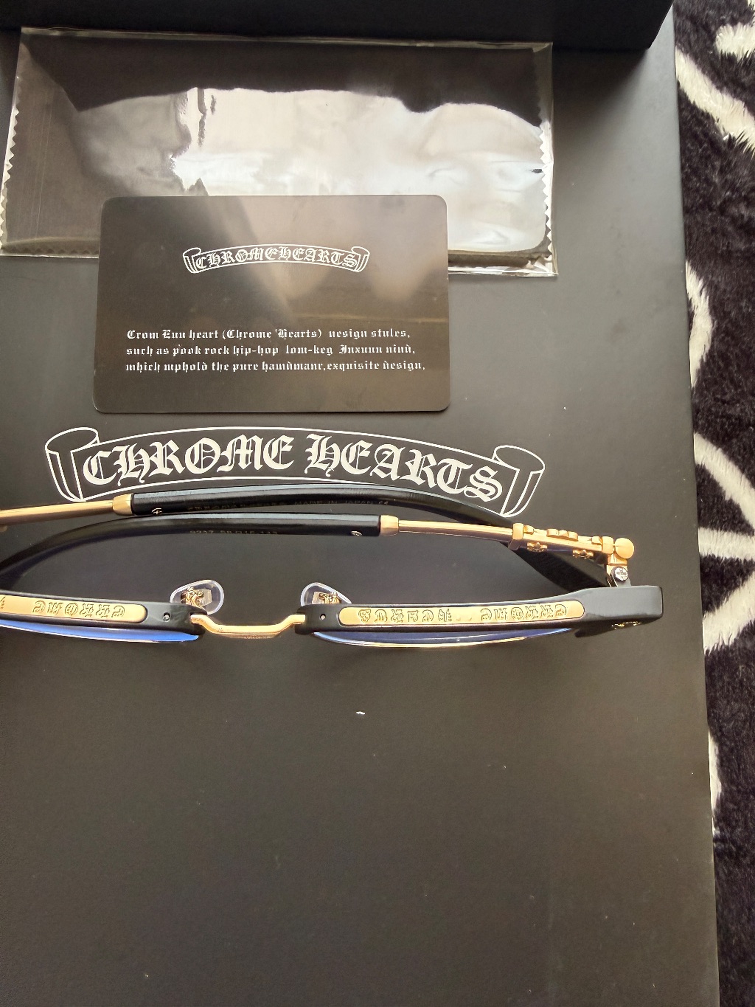 Chrome hearts glasses