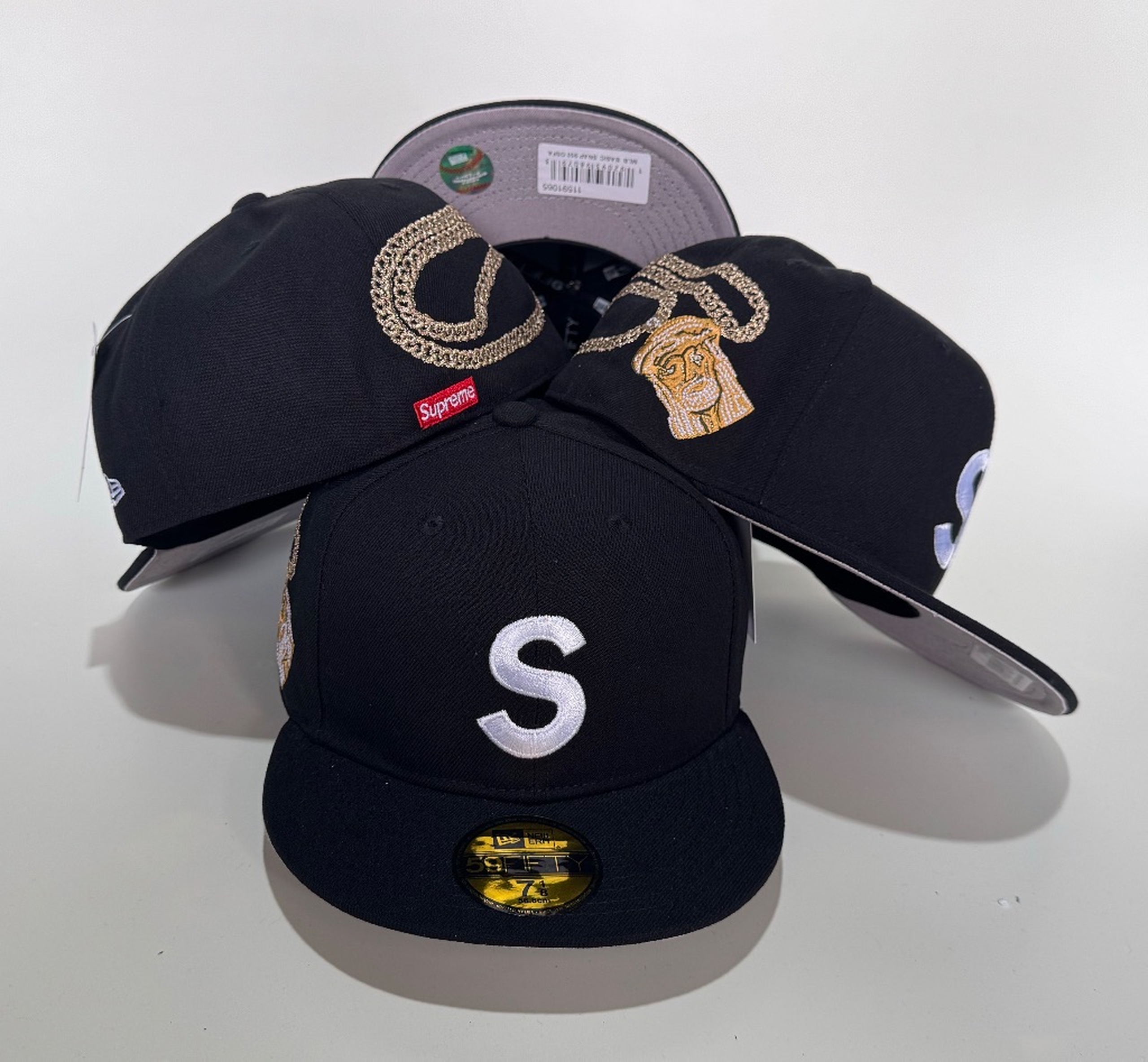 Supreme X New era Jesus Piece S 59Fifty Fitted Cap
