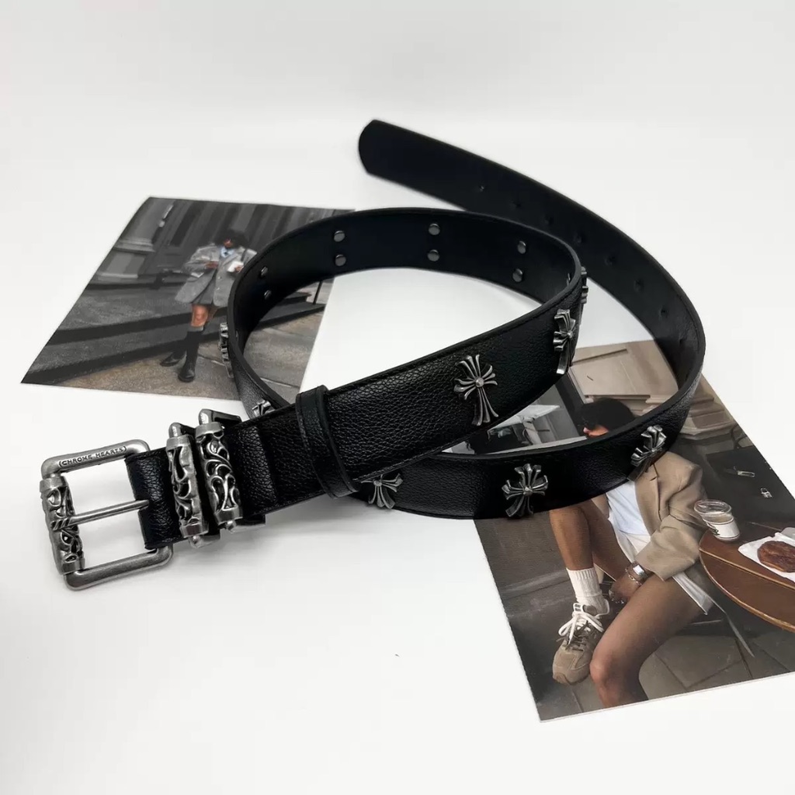 Chrome hearts belt