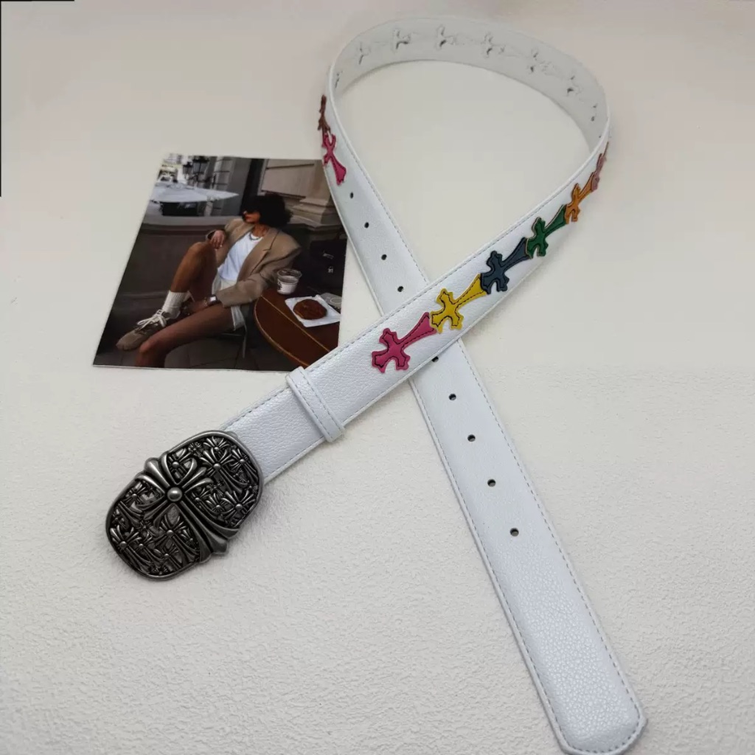 Chrome hearts belt