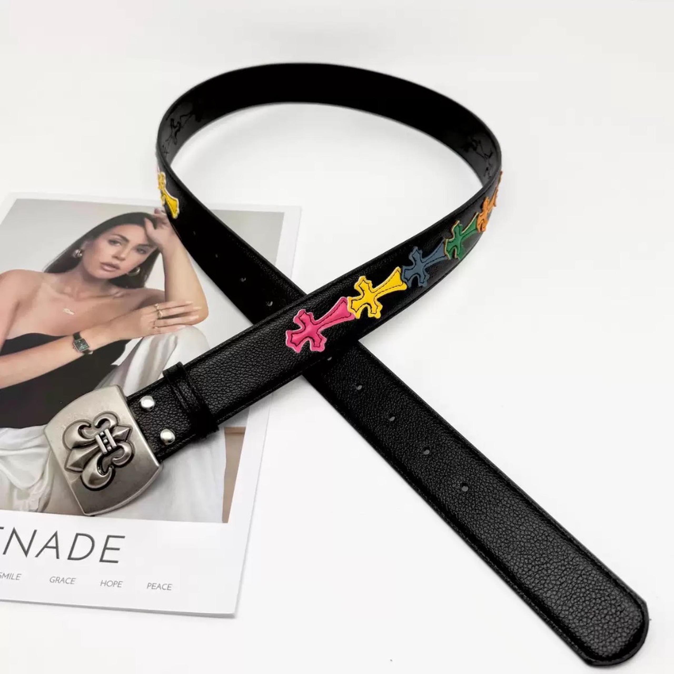 Chrome hearts belt