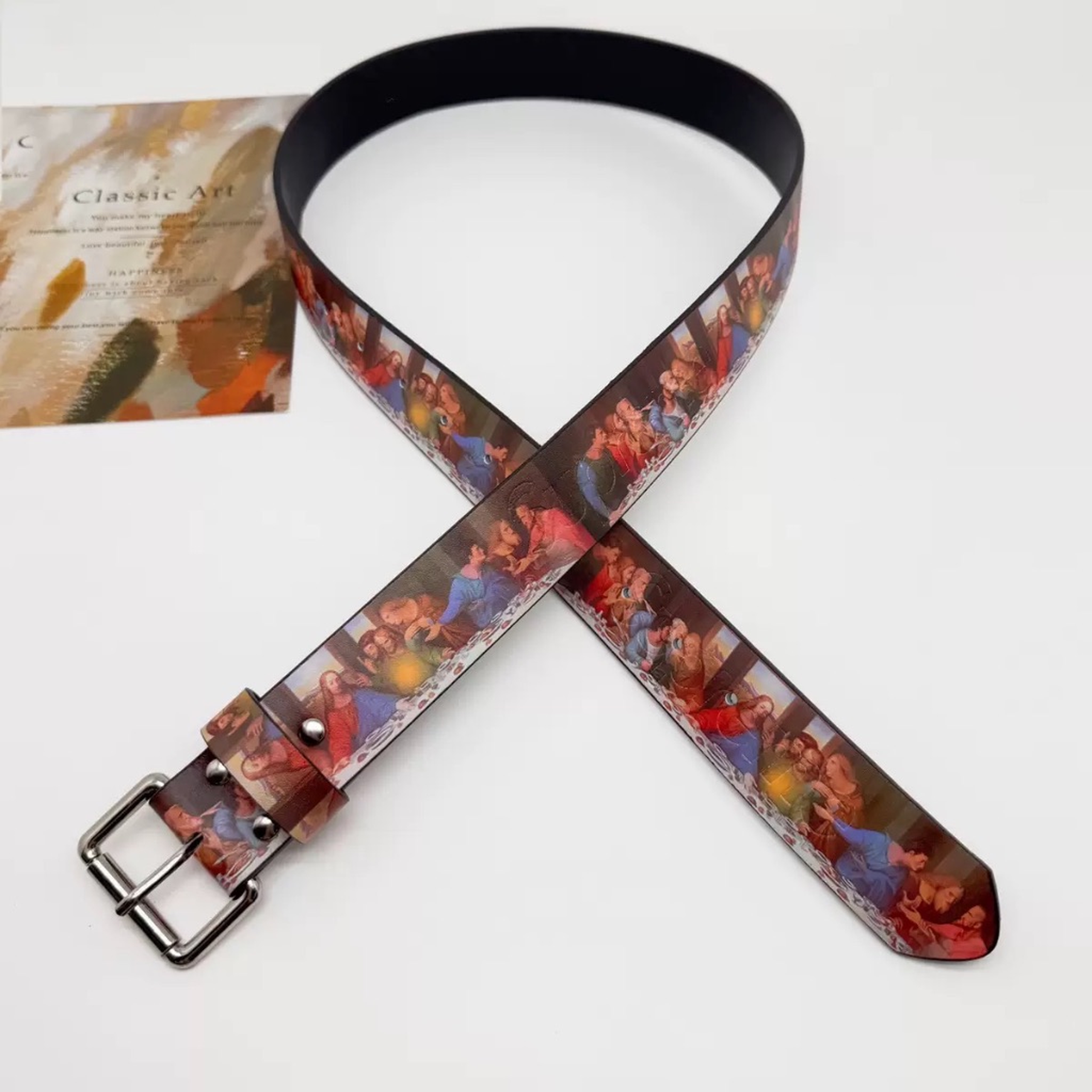 Supreme Last Supper belt
