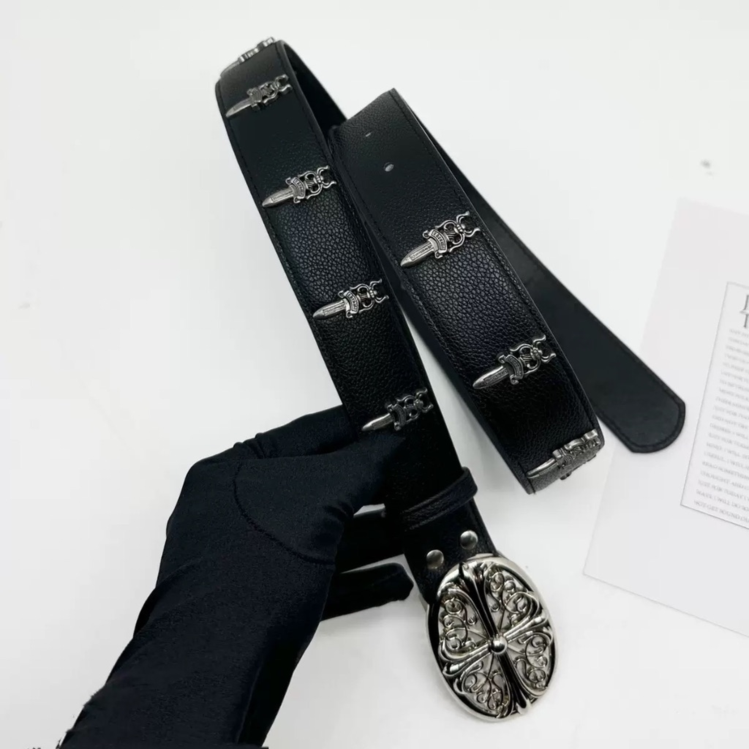 Chrome hearts belt