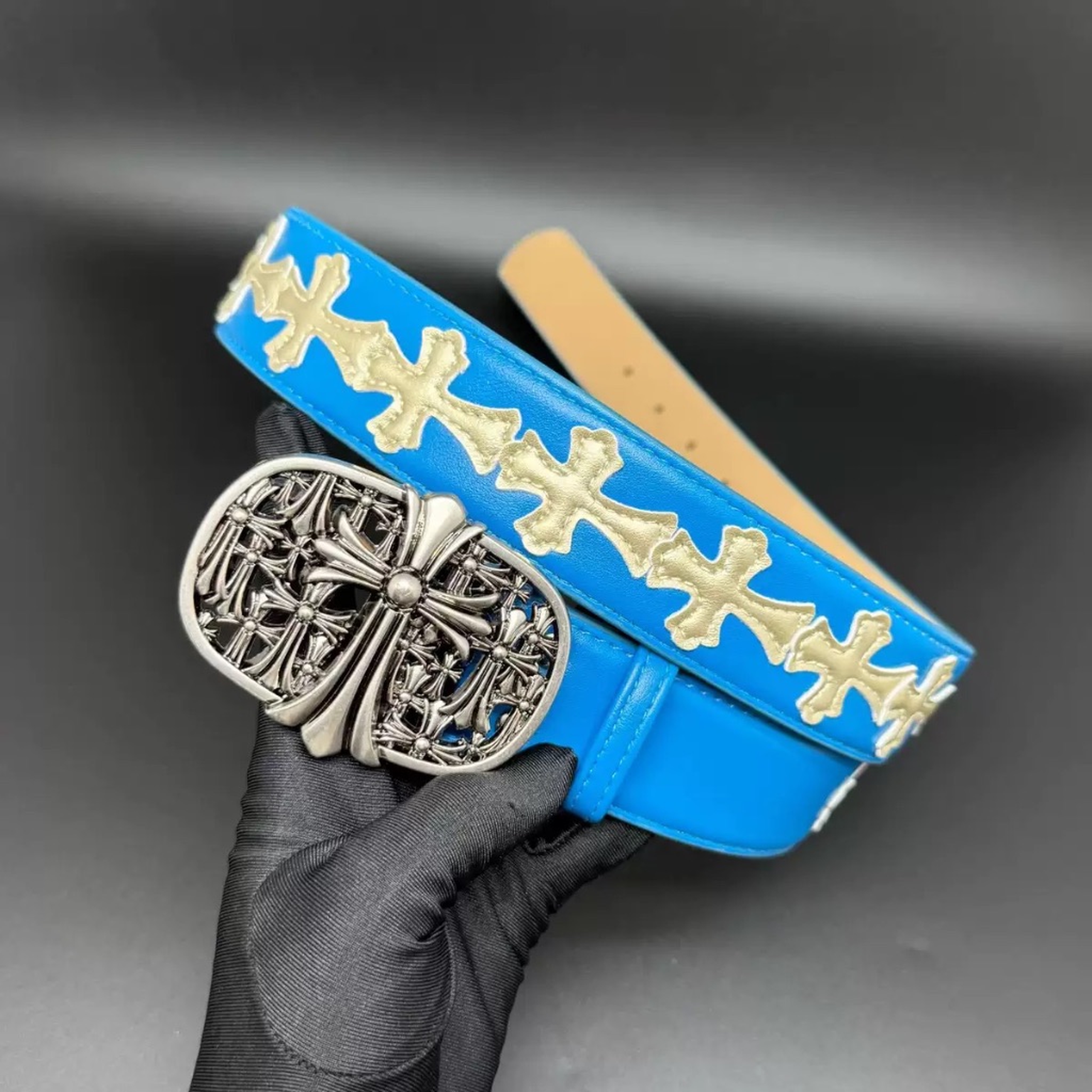 Chrome hearts belt
