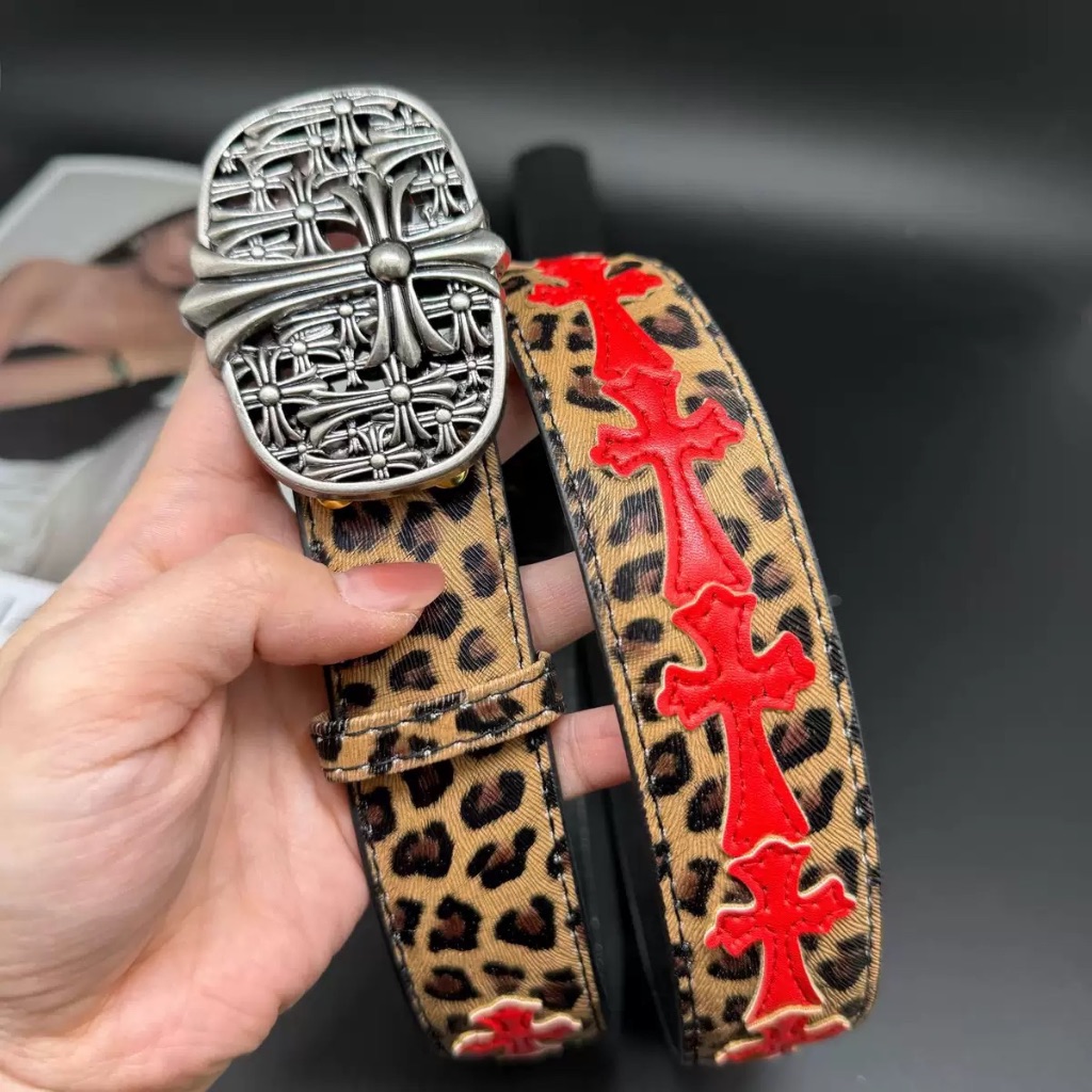 Chrome hearts belt