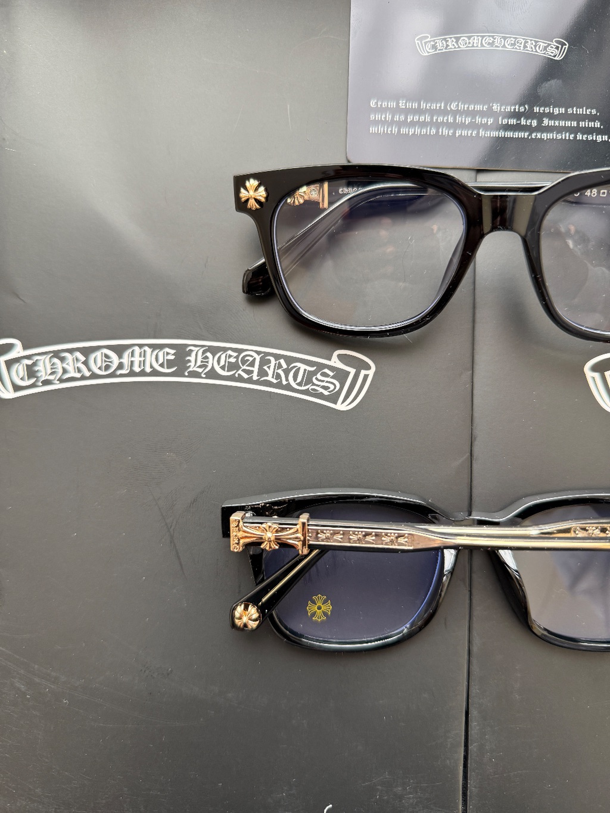 Chrome hearts glasses