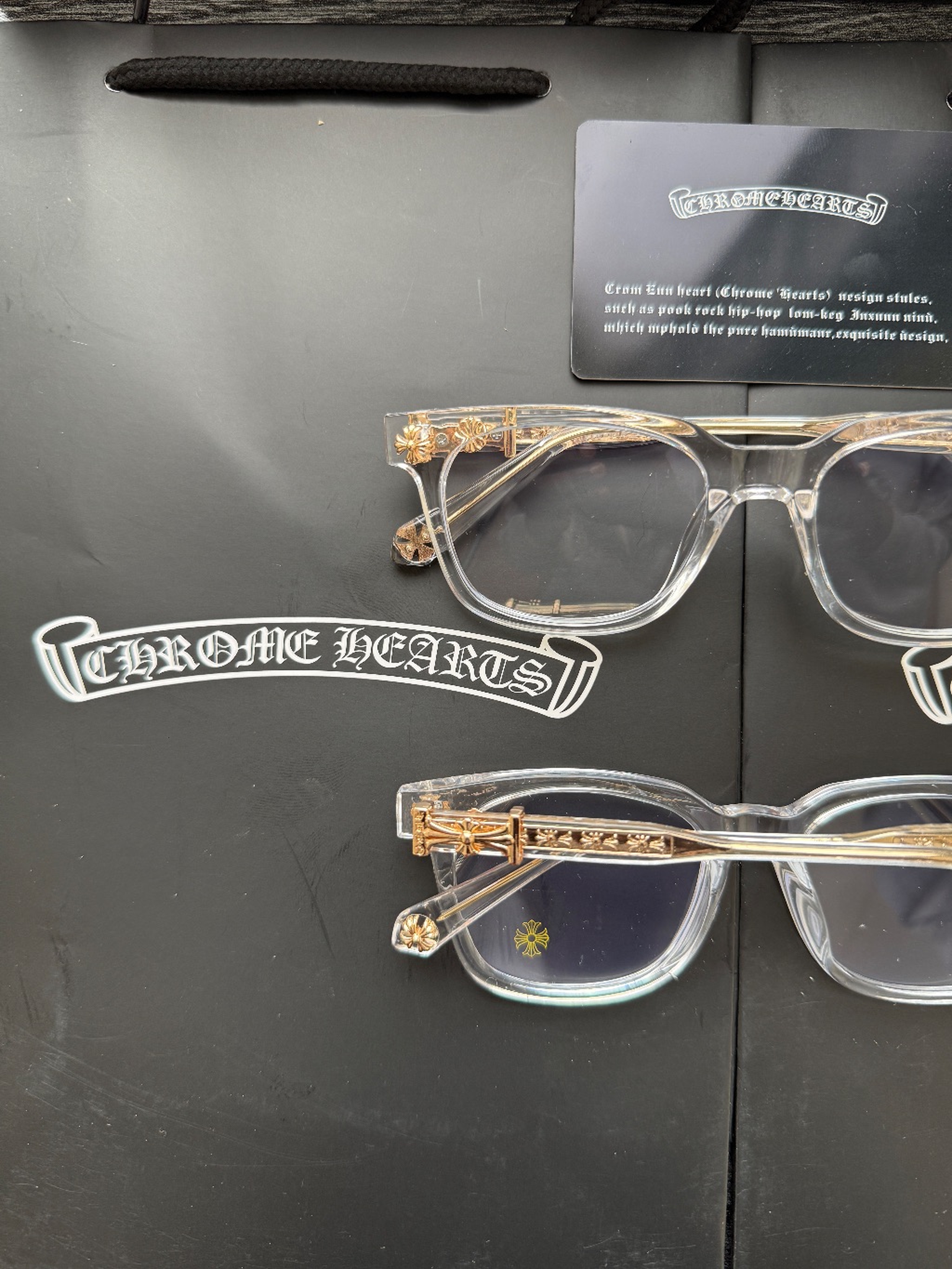 Chrome hearts glasses