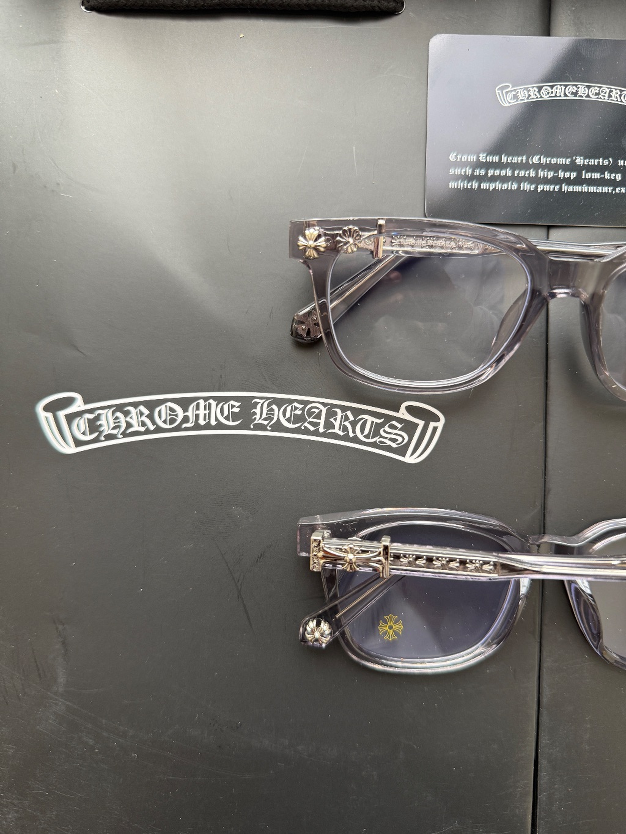 Chrome hearts glasses 