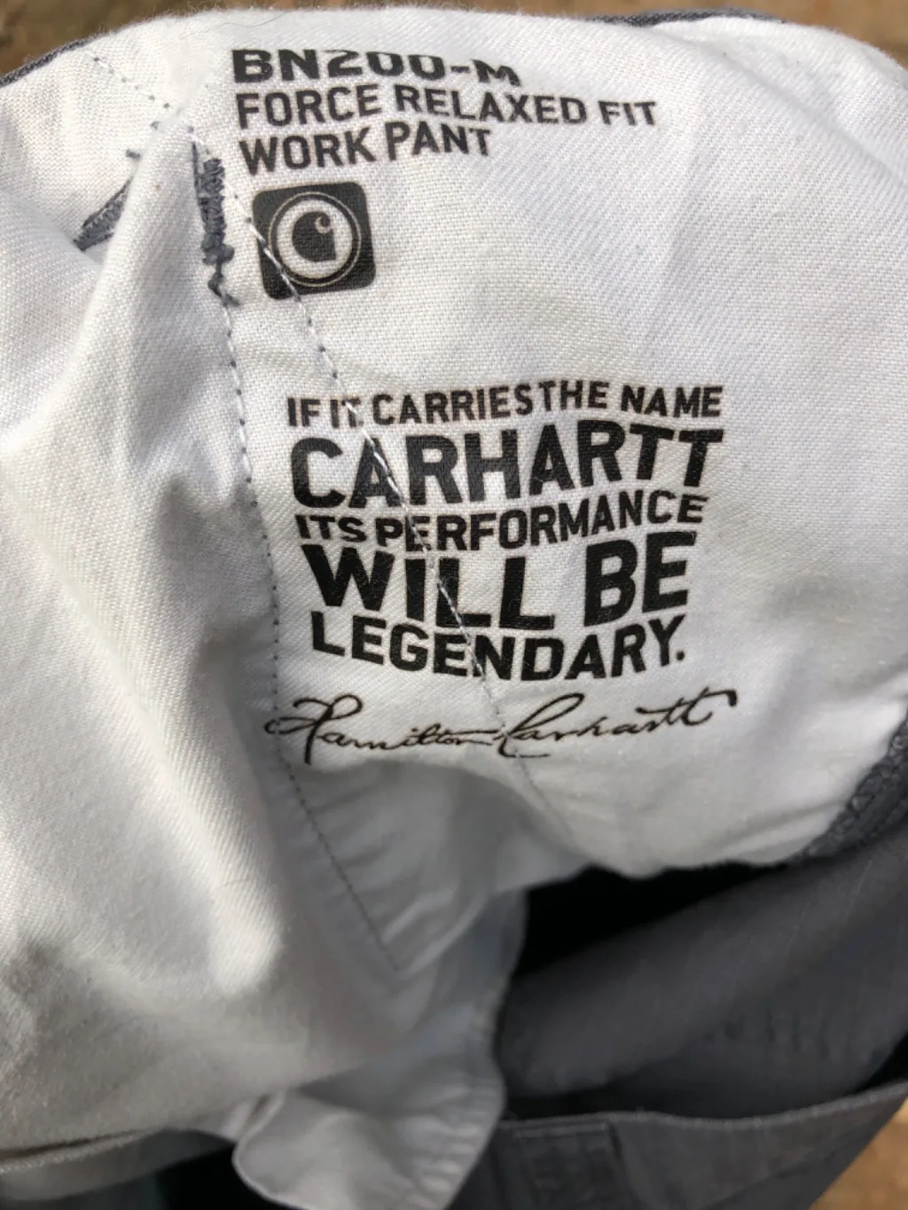 Carhatt Relaxed Fit Cargo Pants