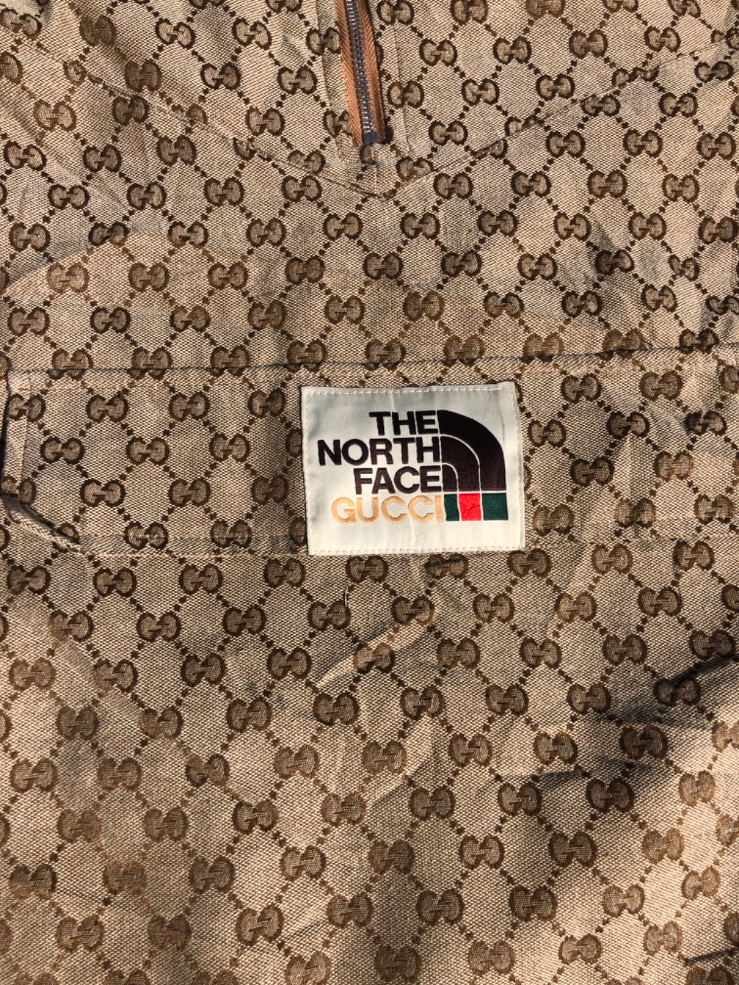 TNF x Gucci Monogram Jacket
