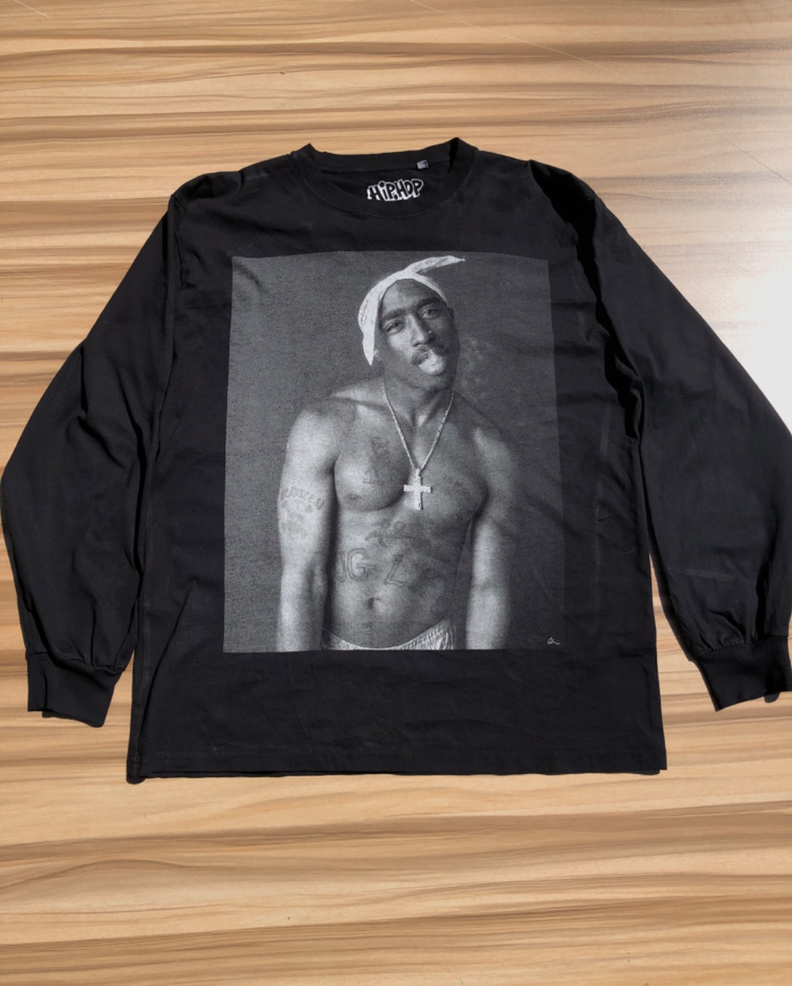 2pac Graphic Long sleeved  Tee