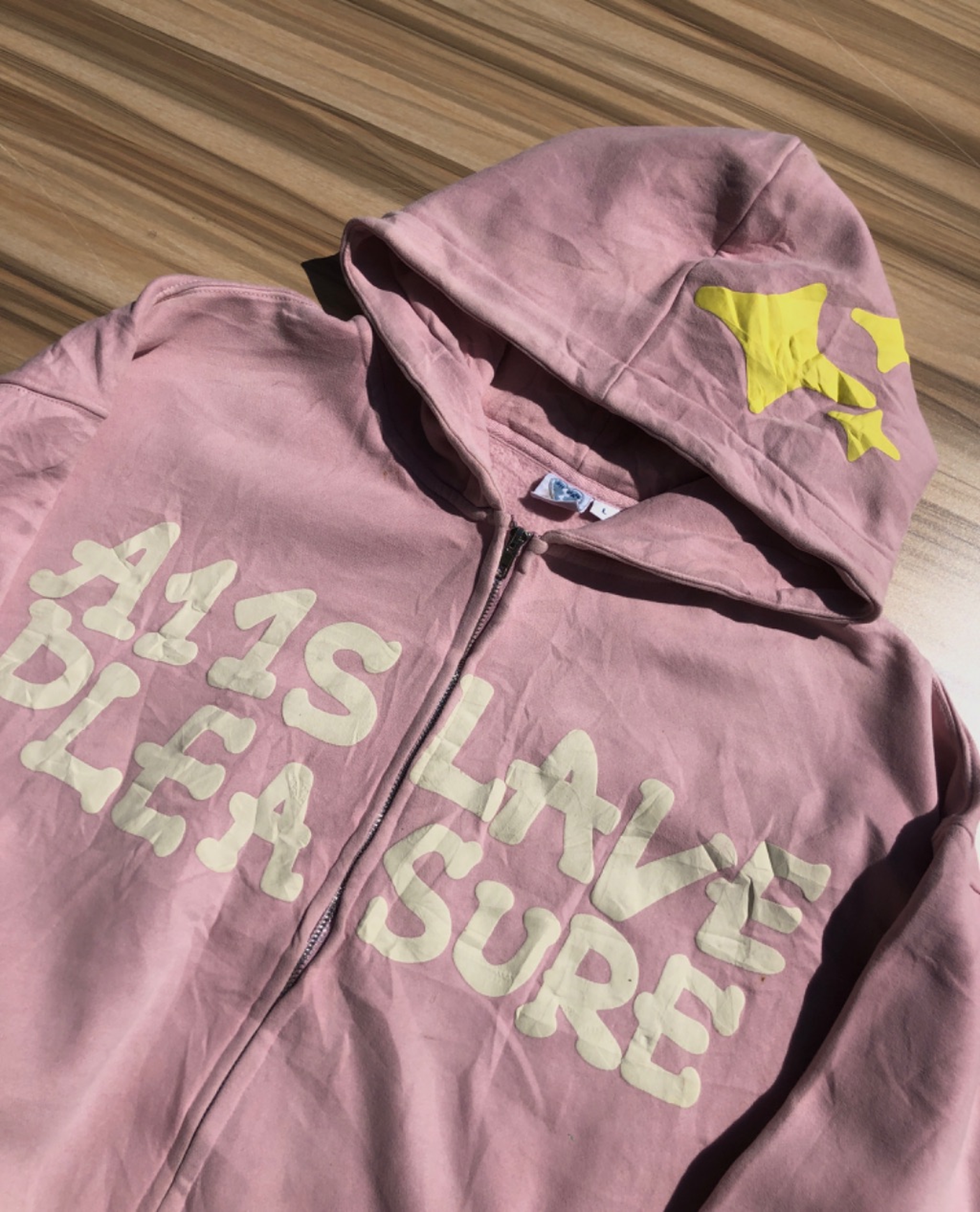 All Slaves Pleasure zipper Hoodie