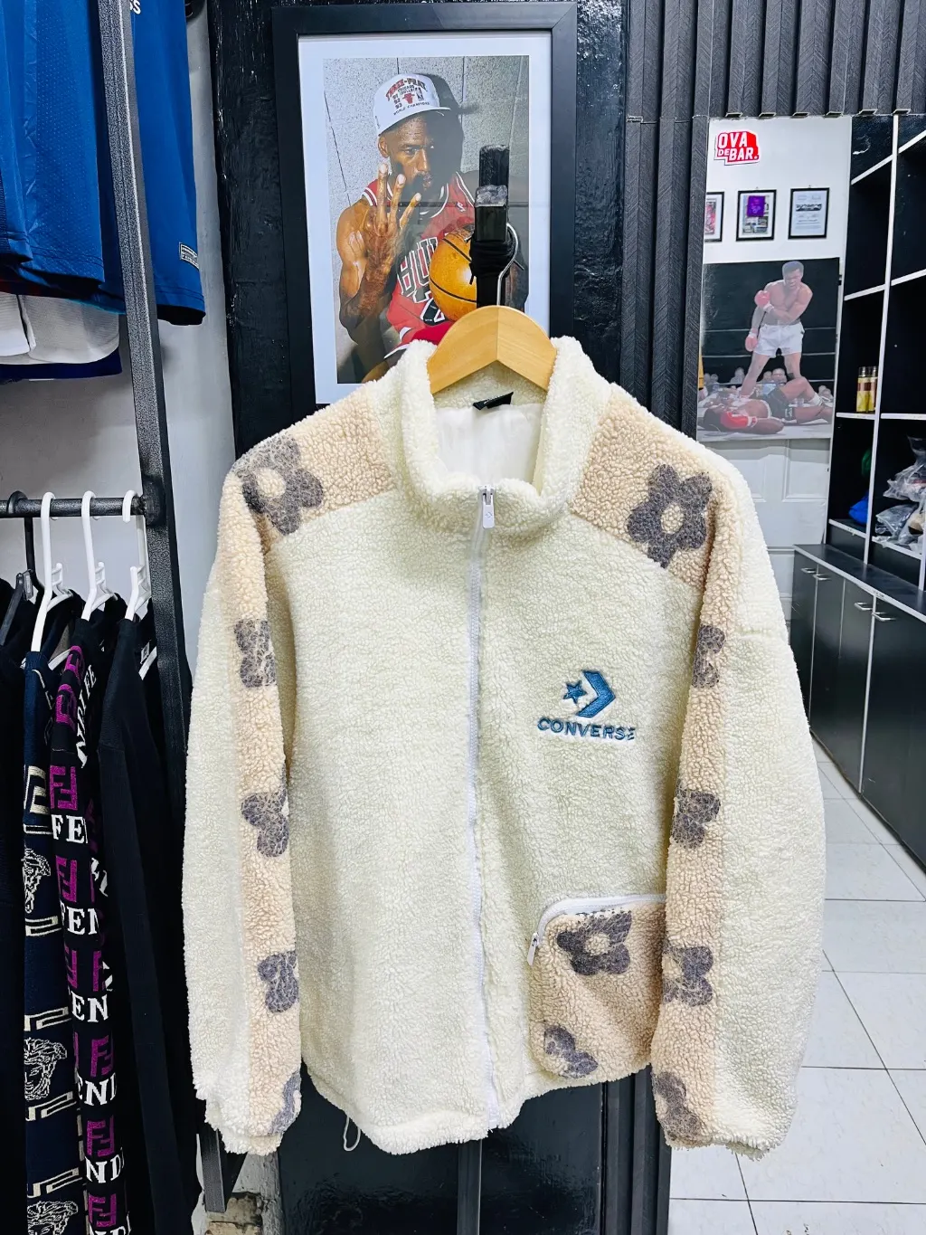 Converse fleece jacket