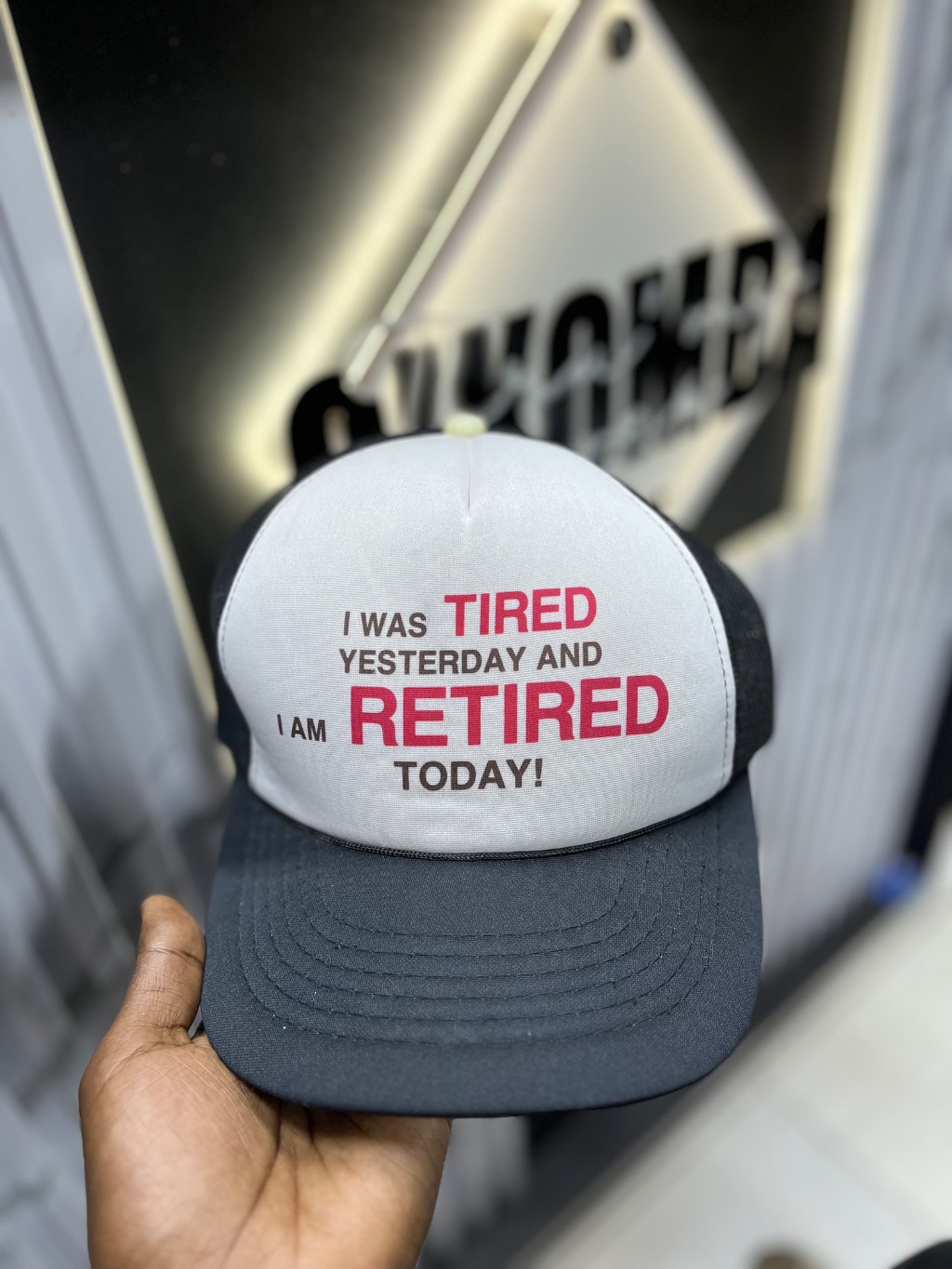 Trucker hat