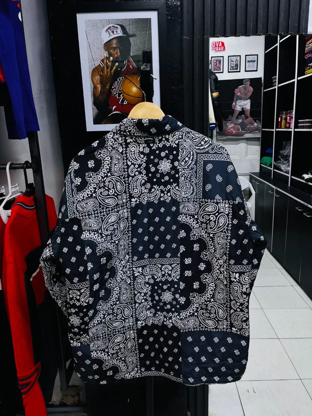 Bershka Bandana Coach Jacket
