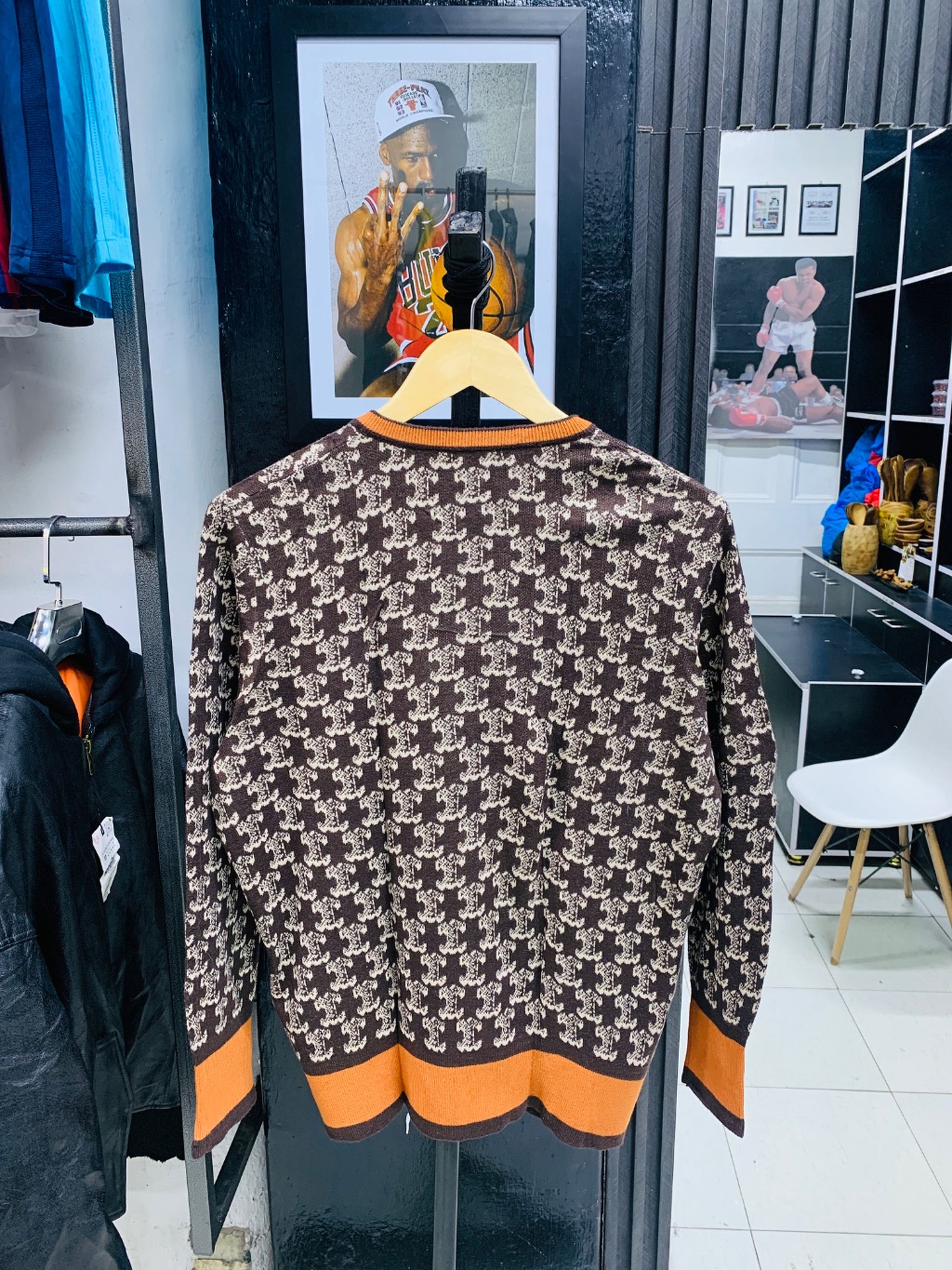 Celine V neck sweater