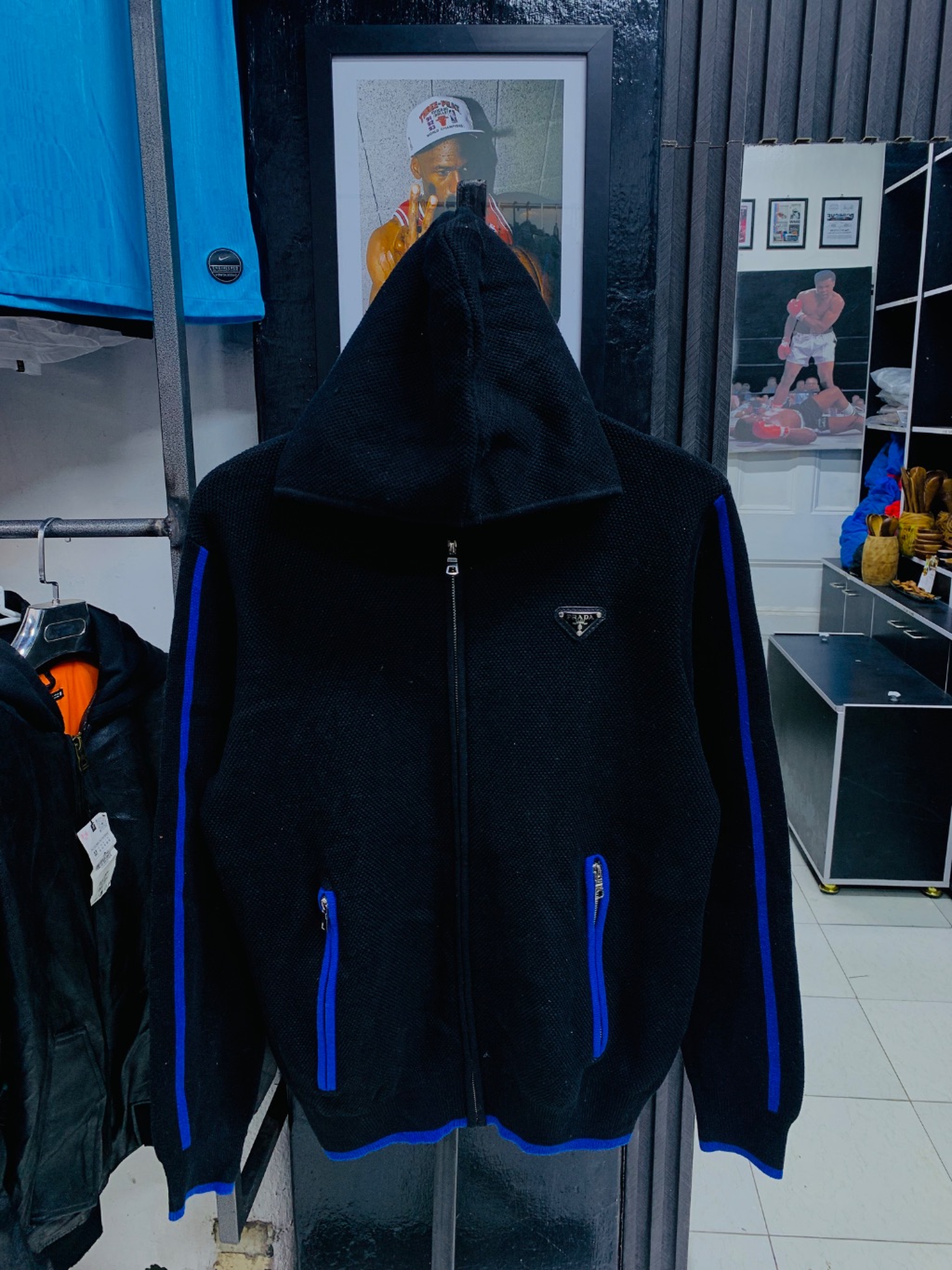 Prada Zipper hoodie