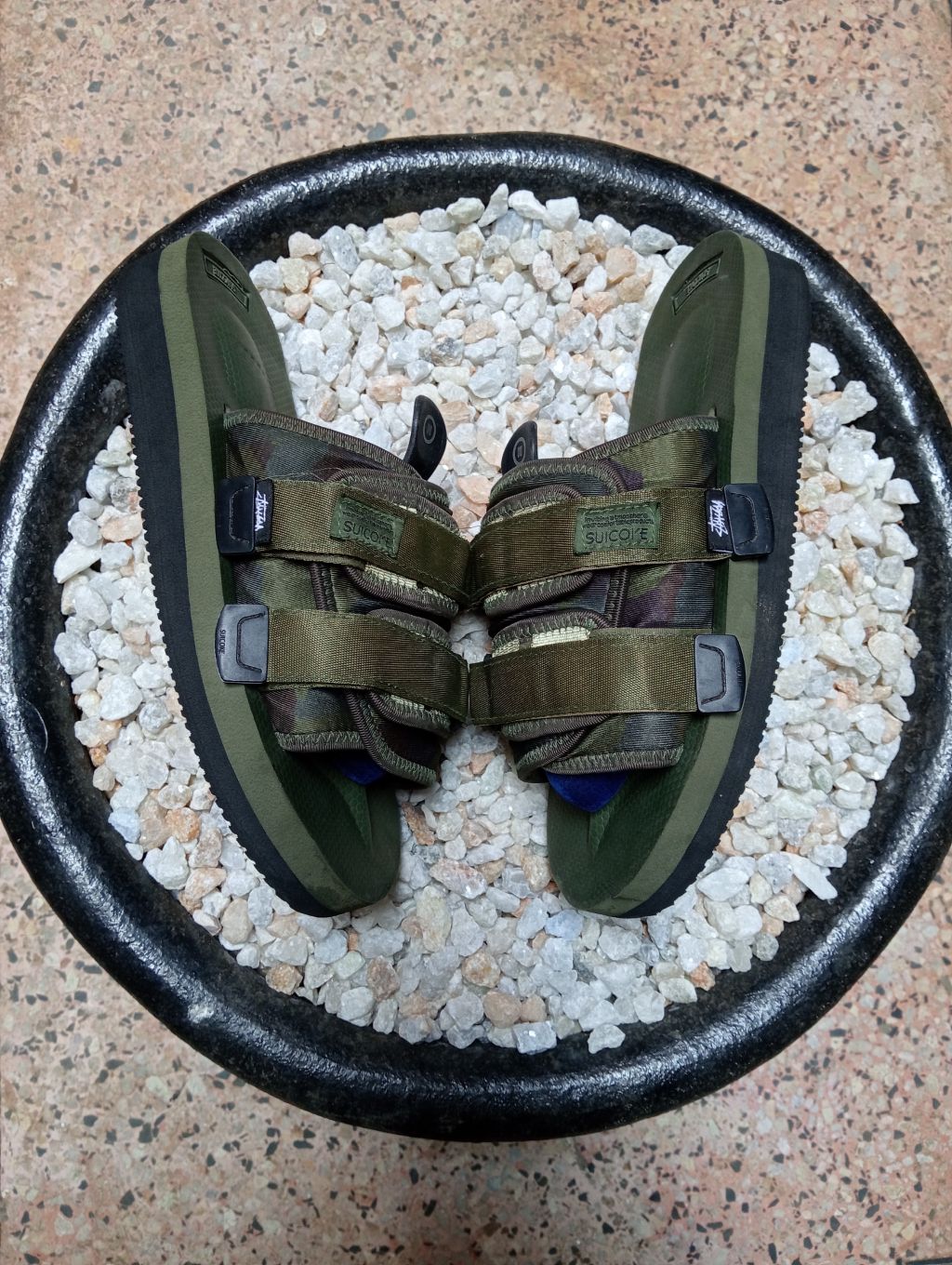 SUICOKE X STUSSY SLIDES