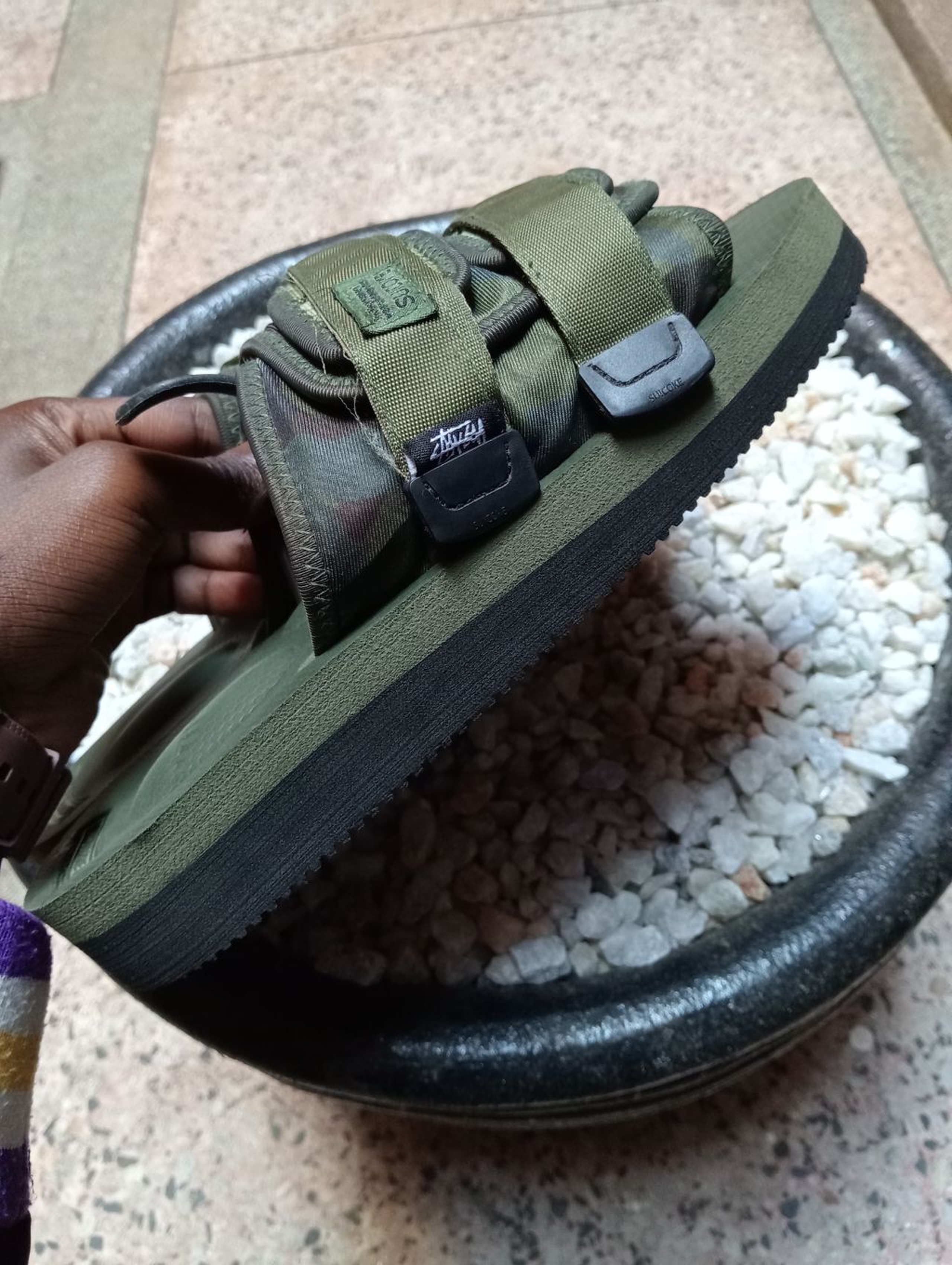 SUICOKE X STUSSY SLIDES