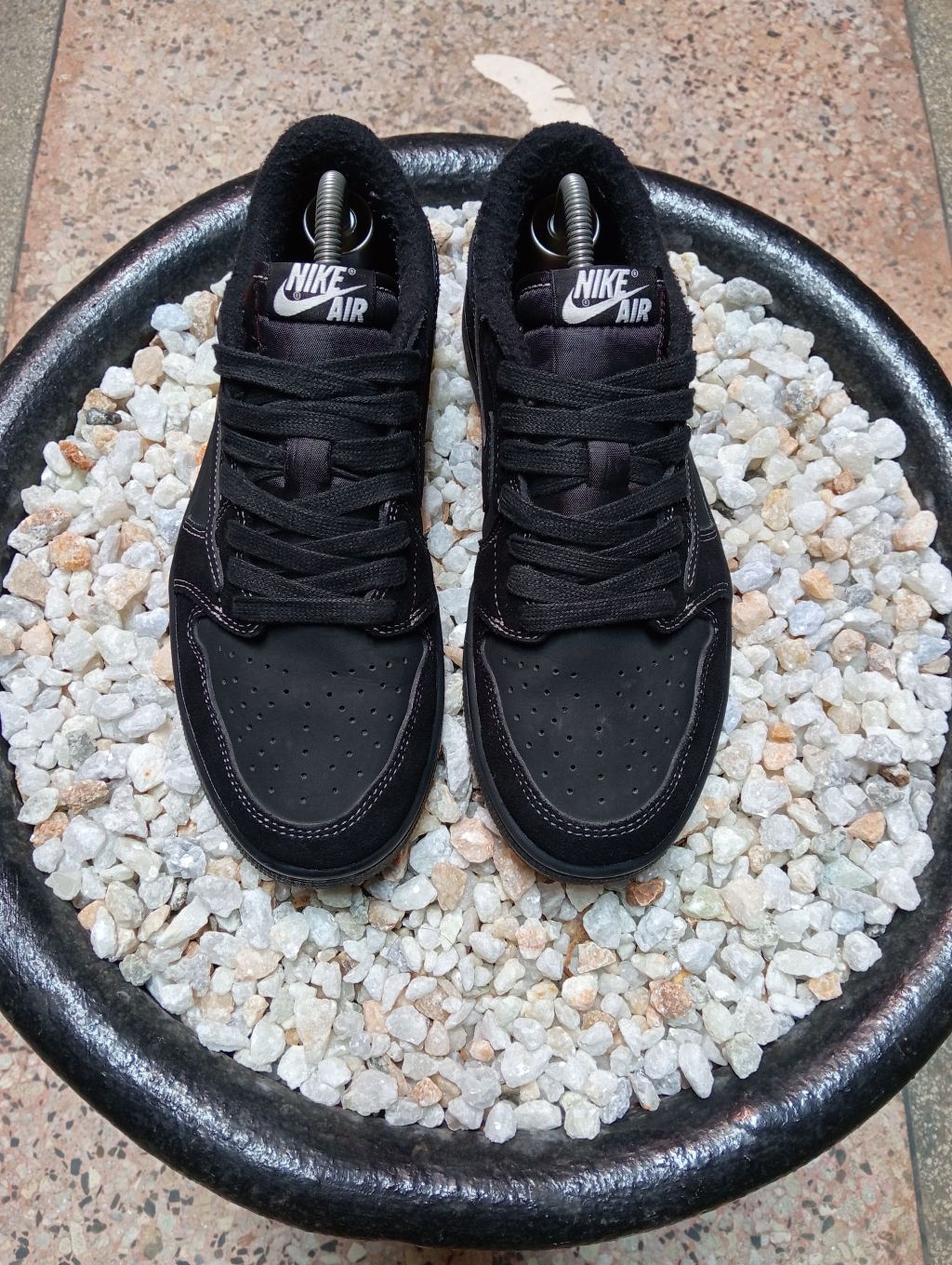 AIR JORDAN 1 LOW X TRAVIS SCOTT BLACK PHANTOM 🖤