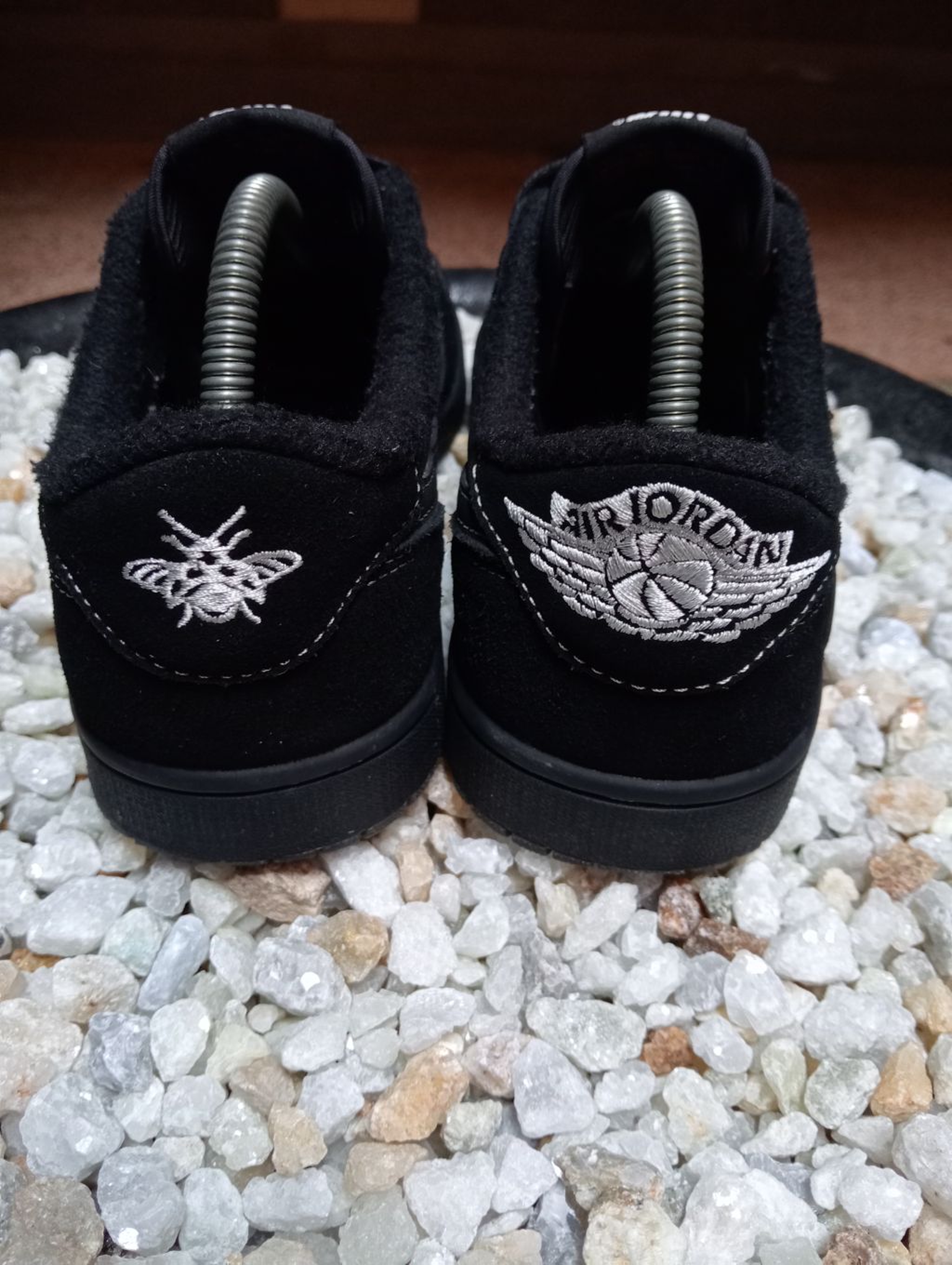 AIR JORDAN 1 LOW X TRAVIS SCOTT BLACK PHANTOM 🖤