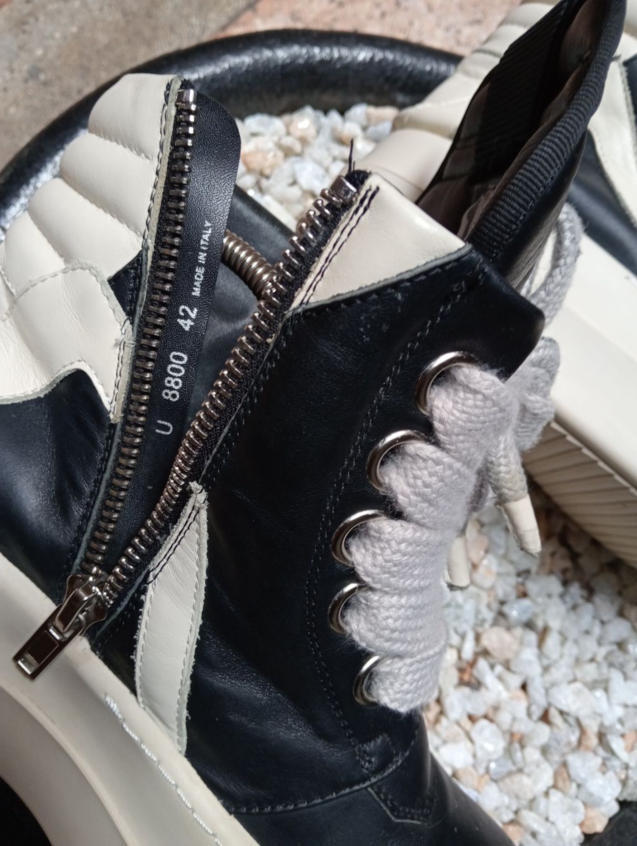 RICK OWENS GEOBASKET MEGA BUMPER 🖤