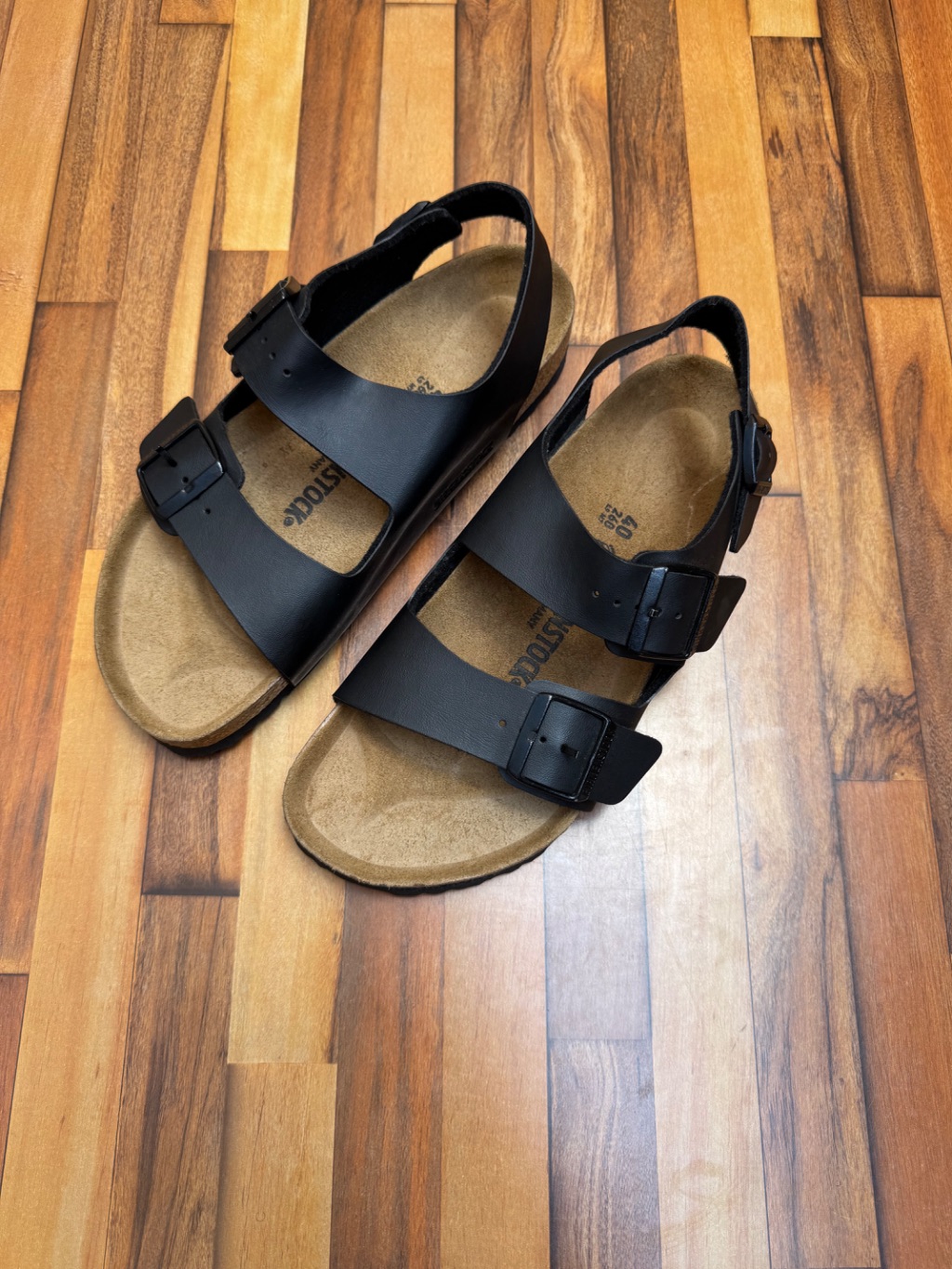 BIRKENSTOCK MILANO SANDALS 