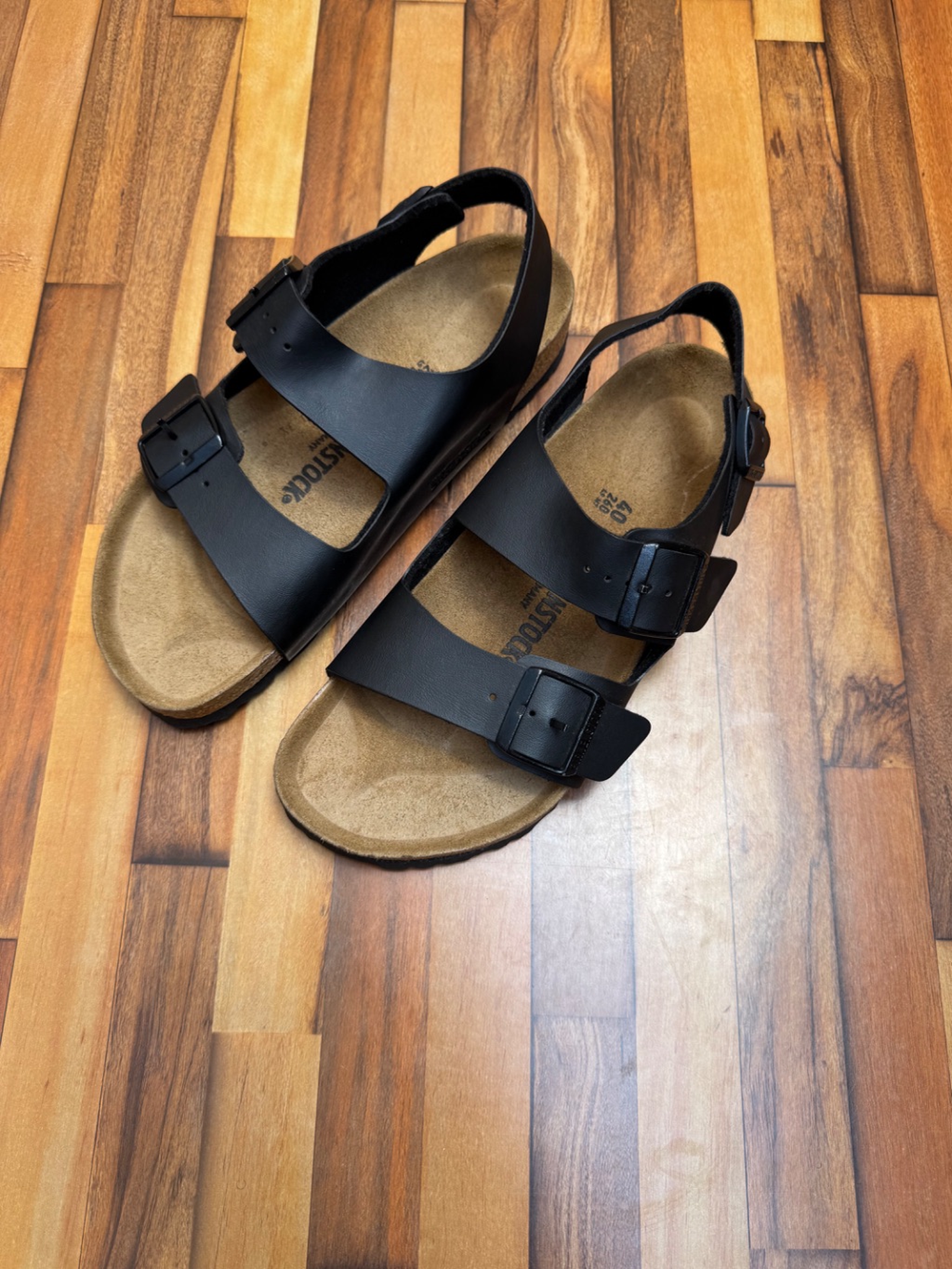 BIRKENSTOCK MILANO SANDALS 