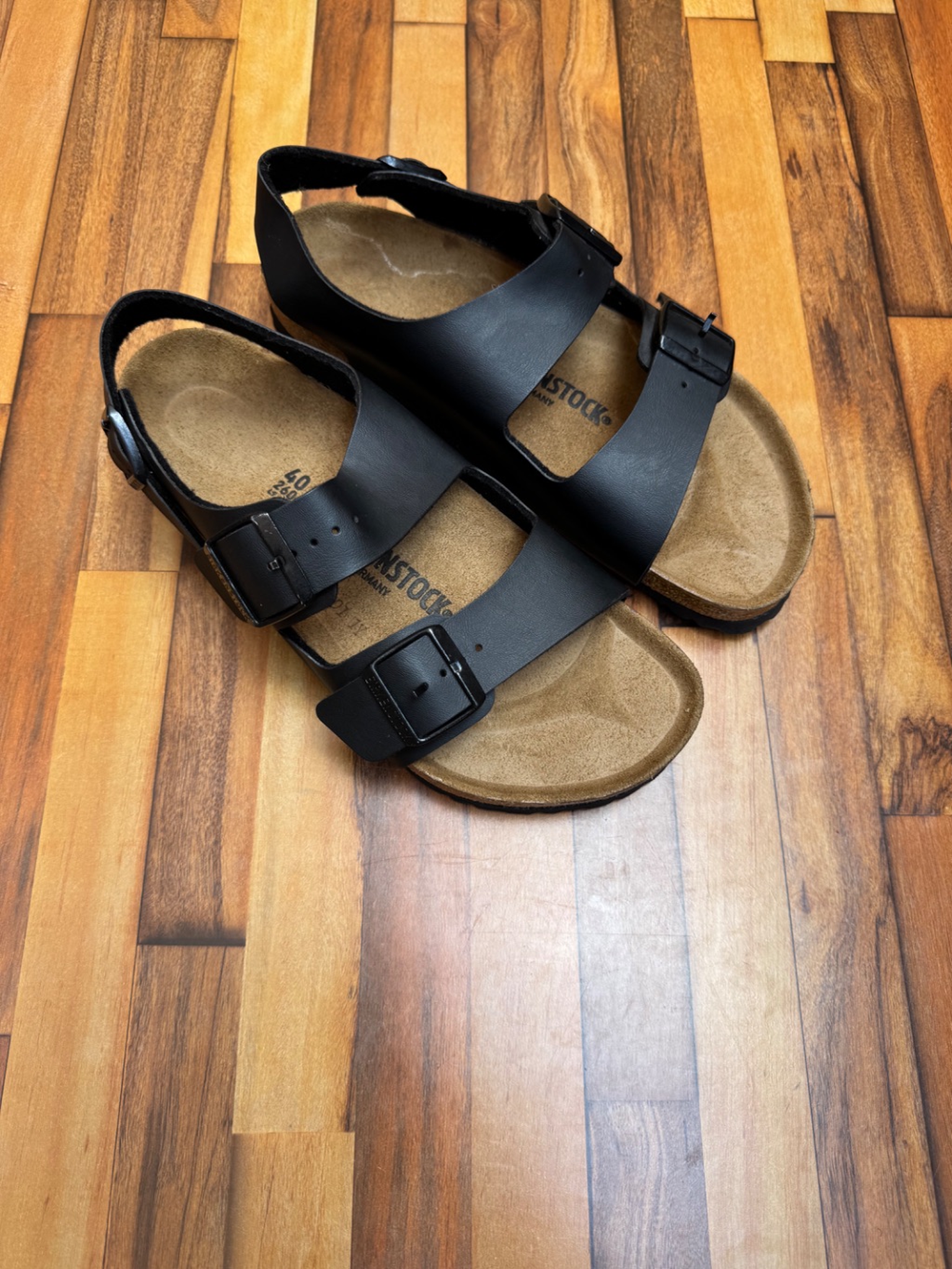 BIRKENSTOCK MILANO SANDALS 