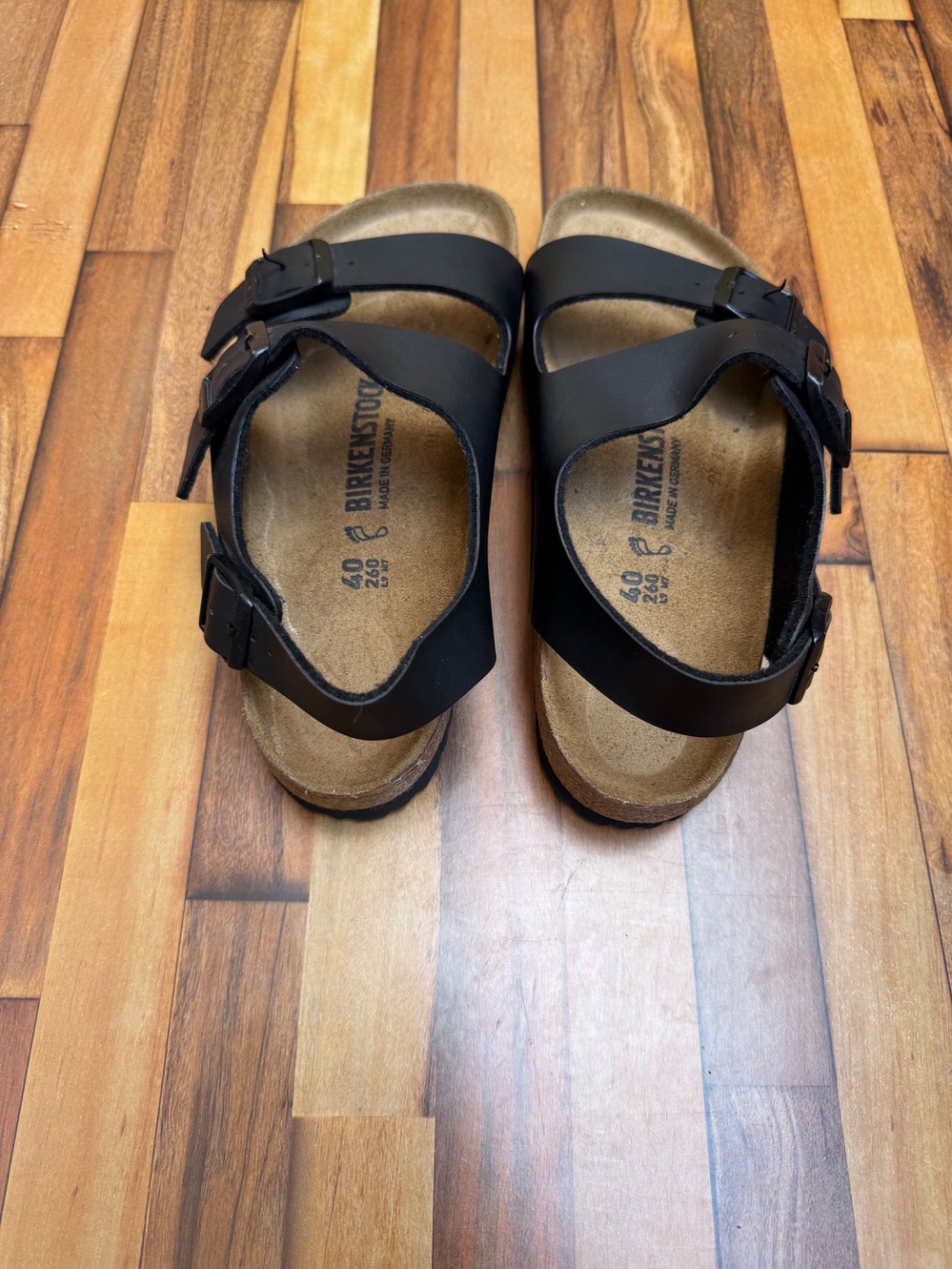 BIRKENSTOCK MILANO SANDALS 