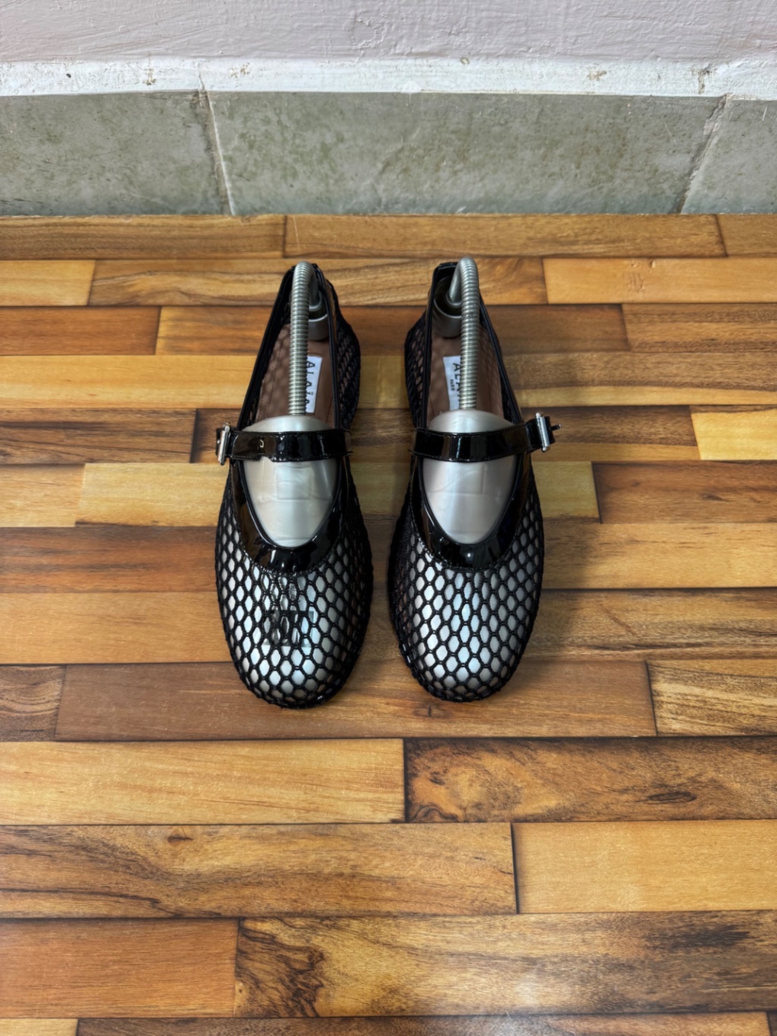 ALAIA FISHNET BALLETS 