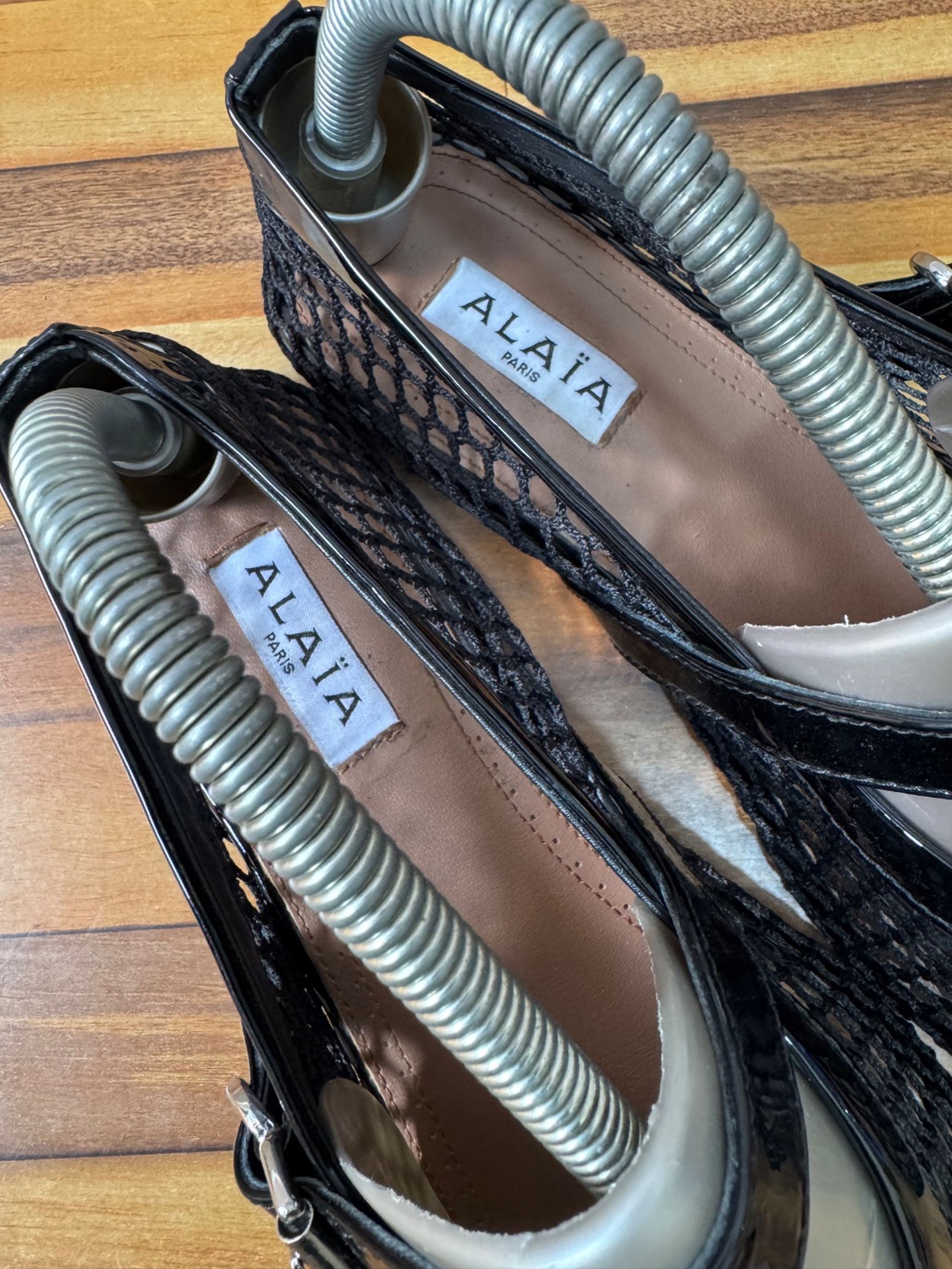 ALAIA FISHNET BALLETS 