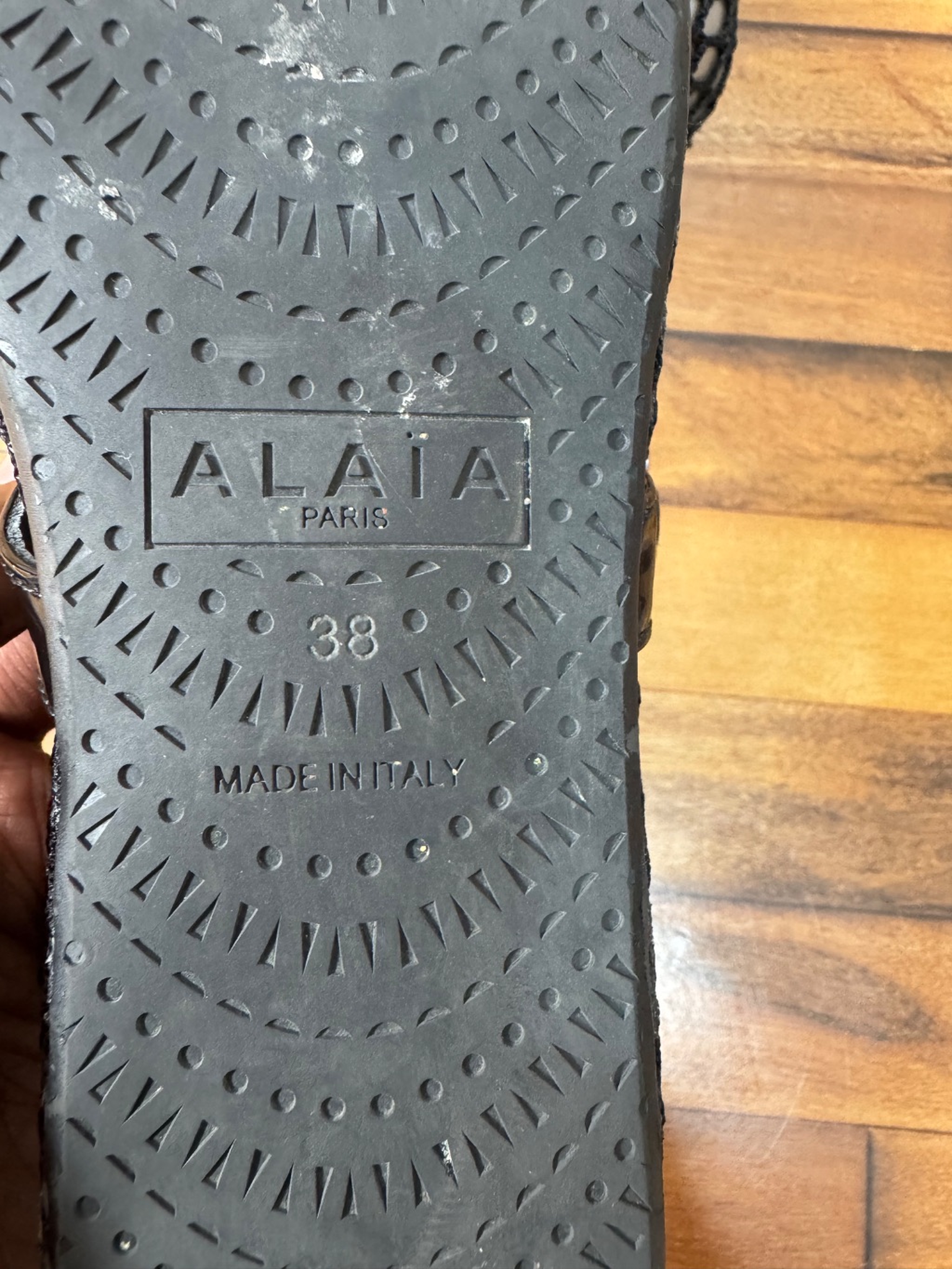 ALAIA FISHNET BALLETS 