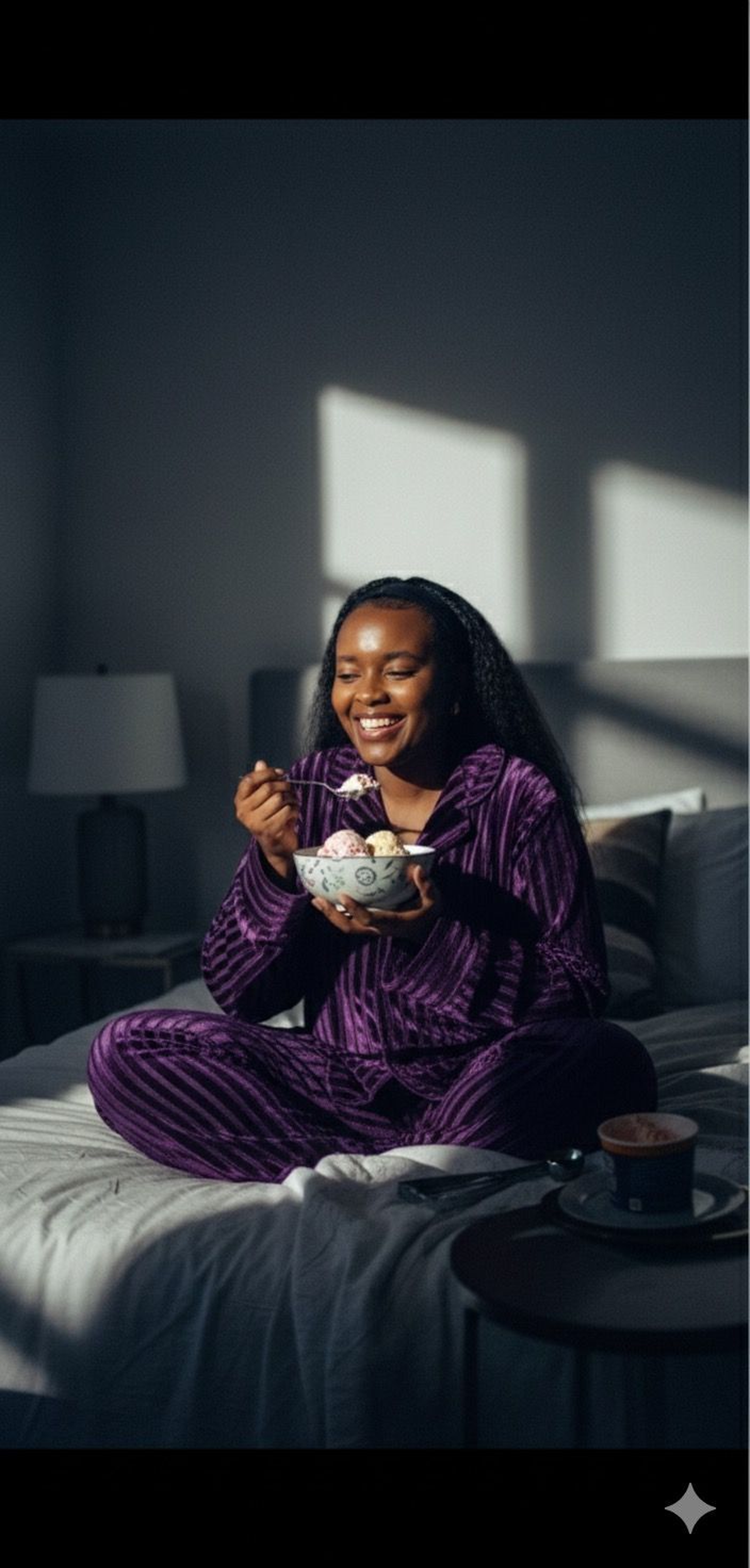 Royal Purple Matching Velvet Set
