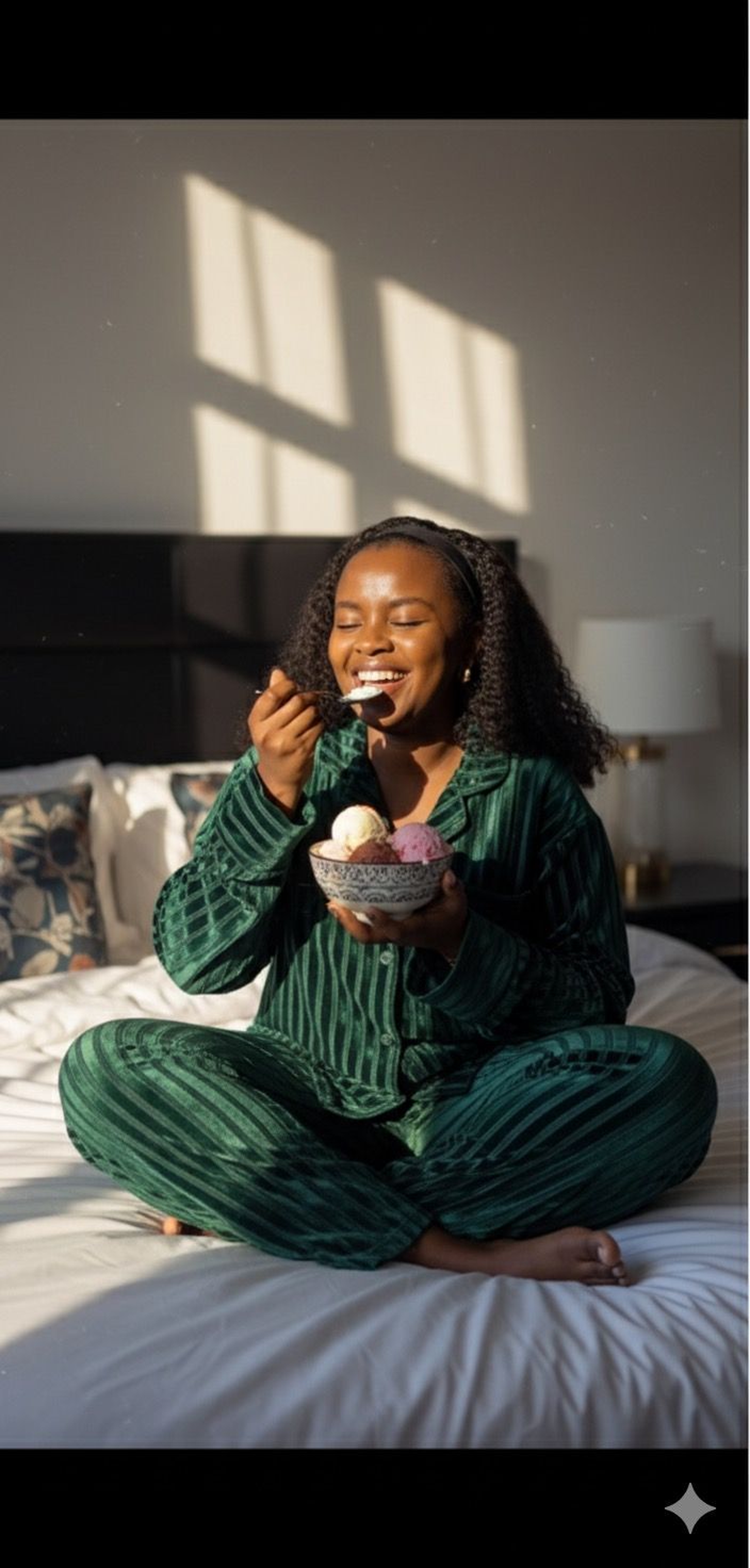Emerald Matching Velvet Two piece Set 