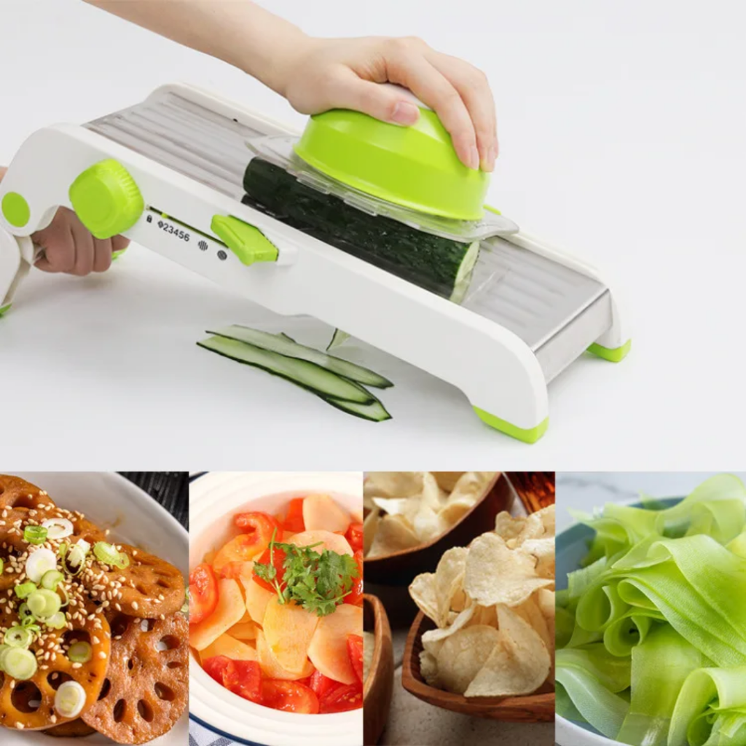 Vegetable mandoline slicer