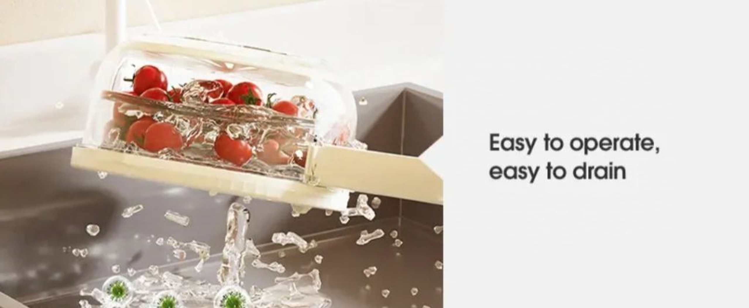 Vegetable and fruit wash and storage container