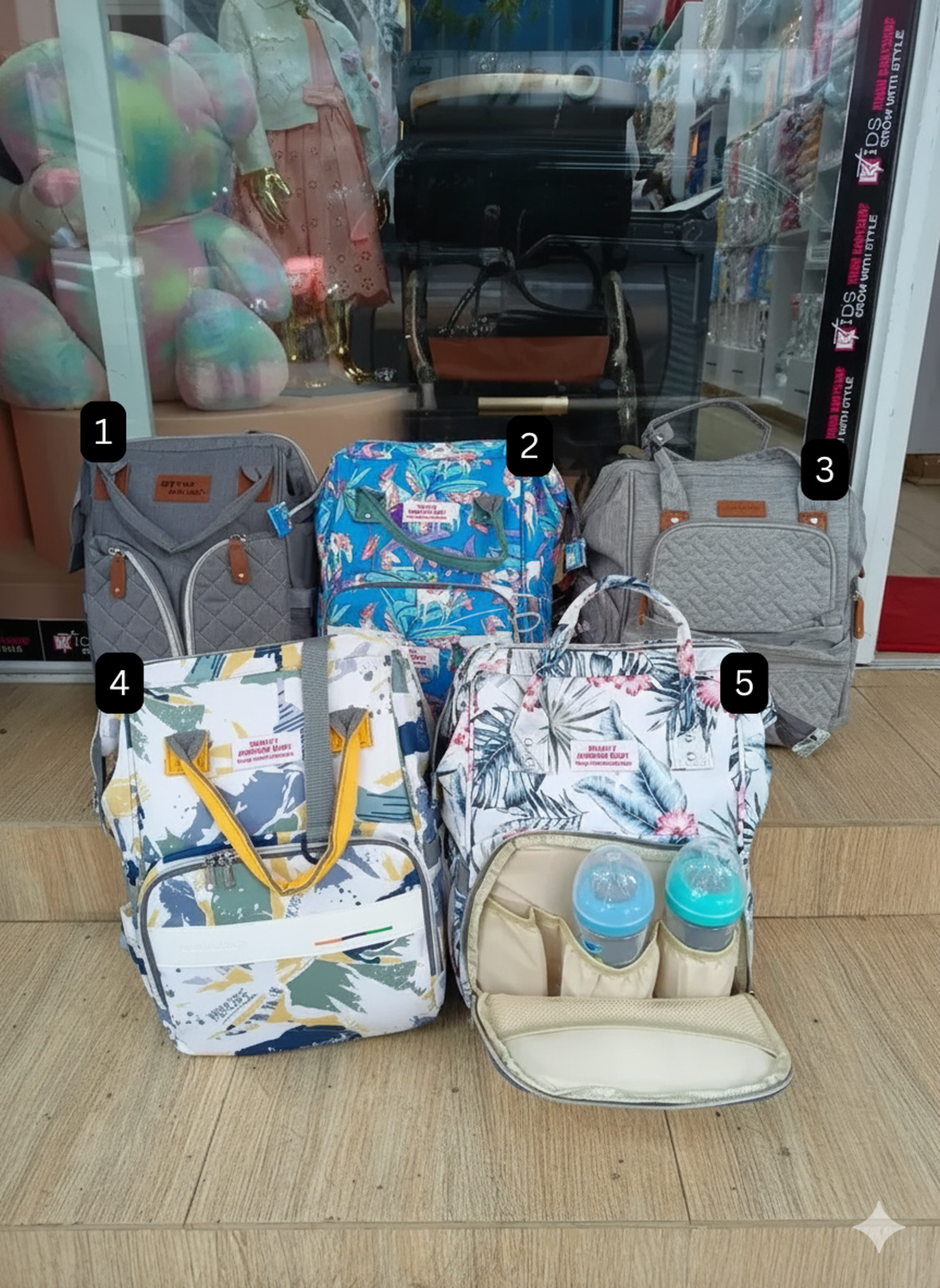 Modern Multi-Function Diaper Backpacks | Large Capacity Maternity Bag with Thermal Pockets