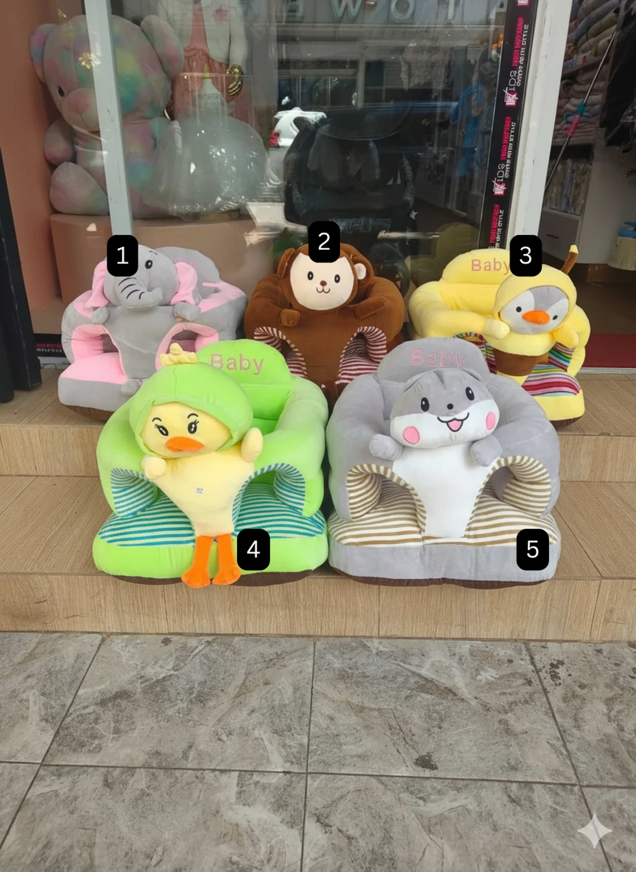 Soft & Supportive Baby Sit Me Up Chair | Floor Support Seat for Tummy Time Transition