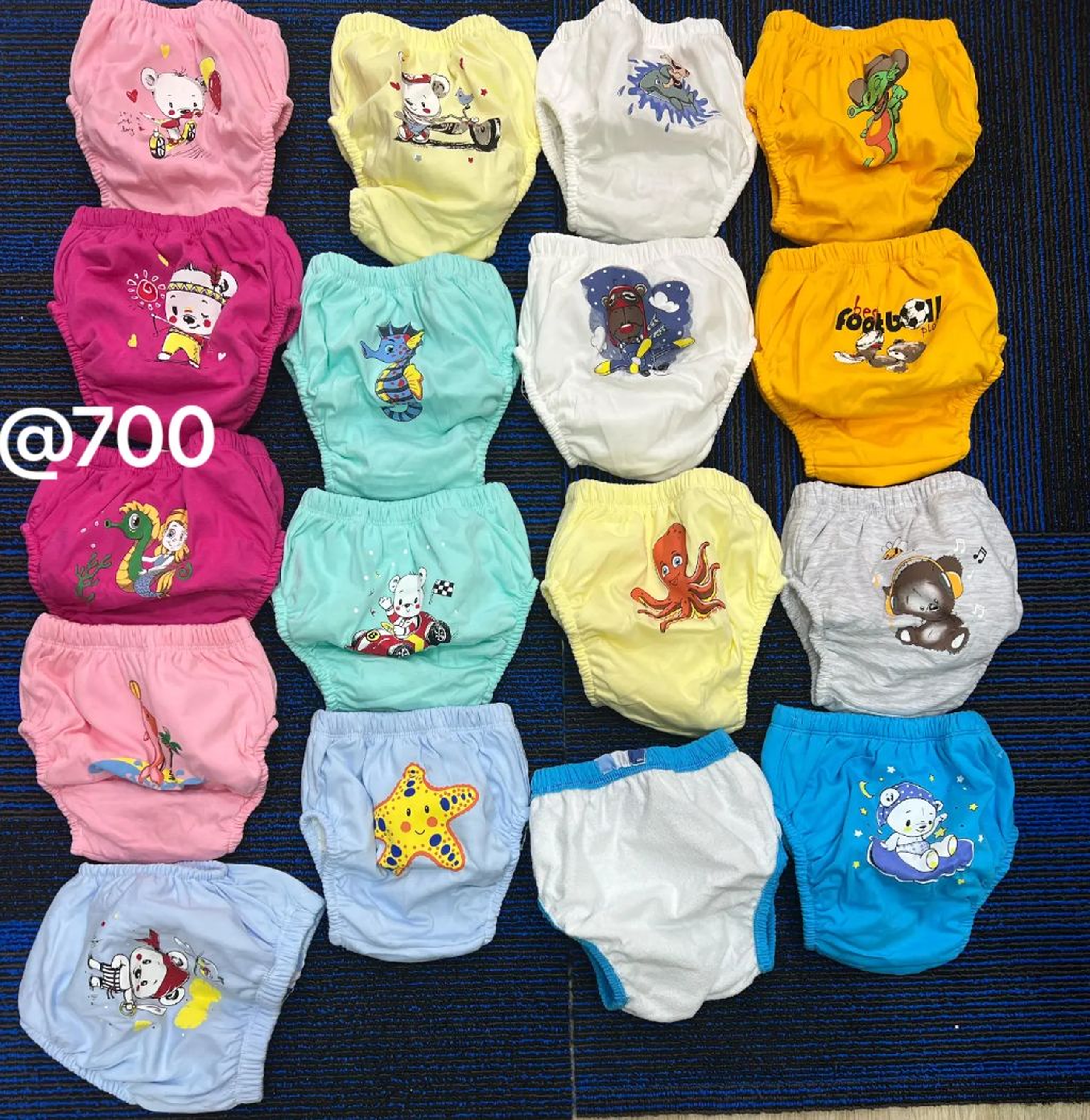 Potty Training Pants / Waterproof Baby Underwear with Cartoon Appliqués