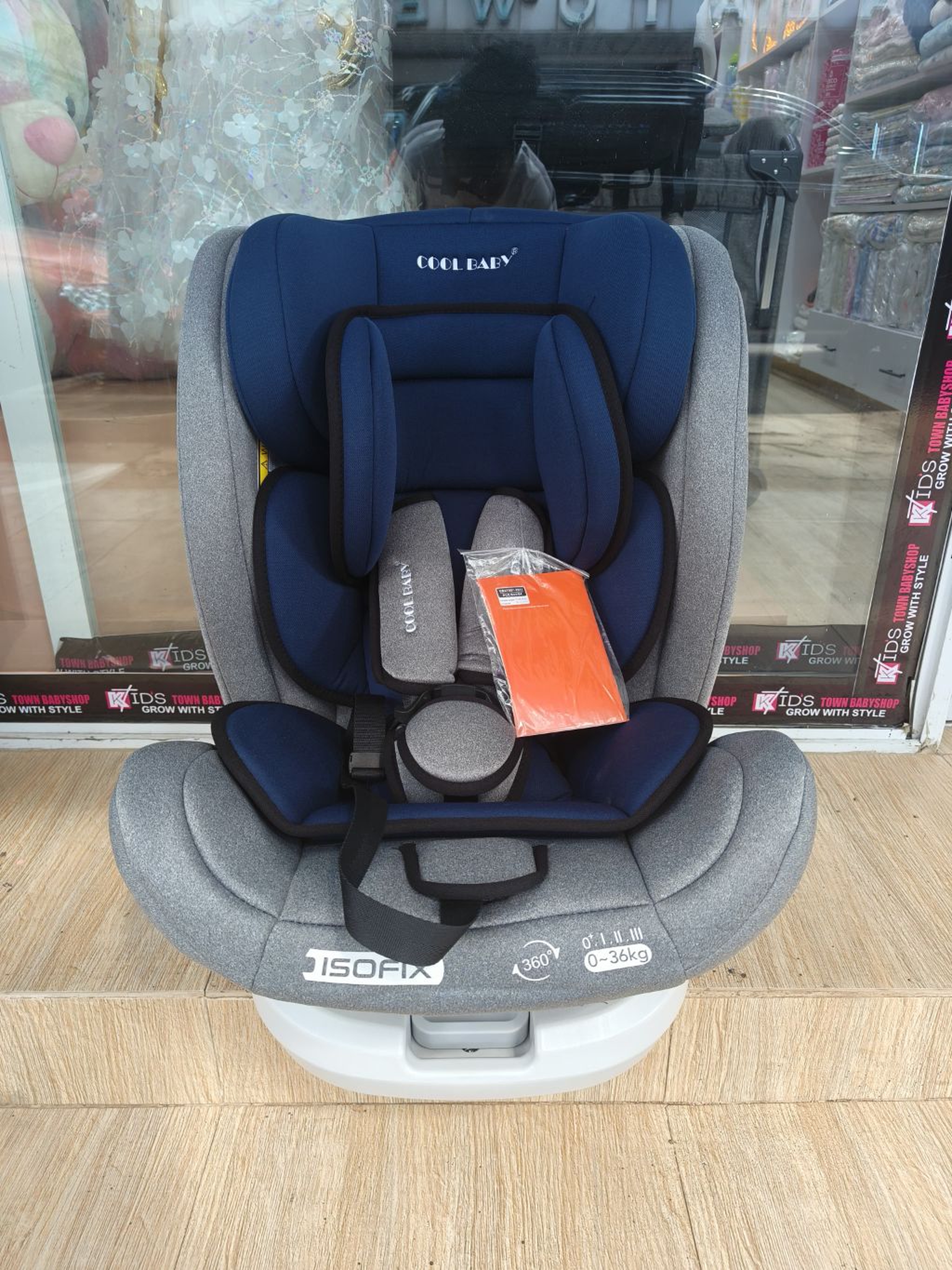 Cool Baby 360° ISOFIX Car Seat | 0-36kg Infant-to-Toddler Safety