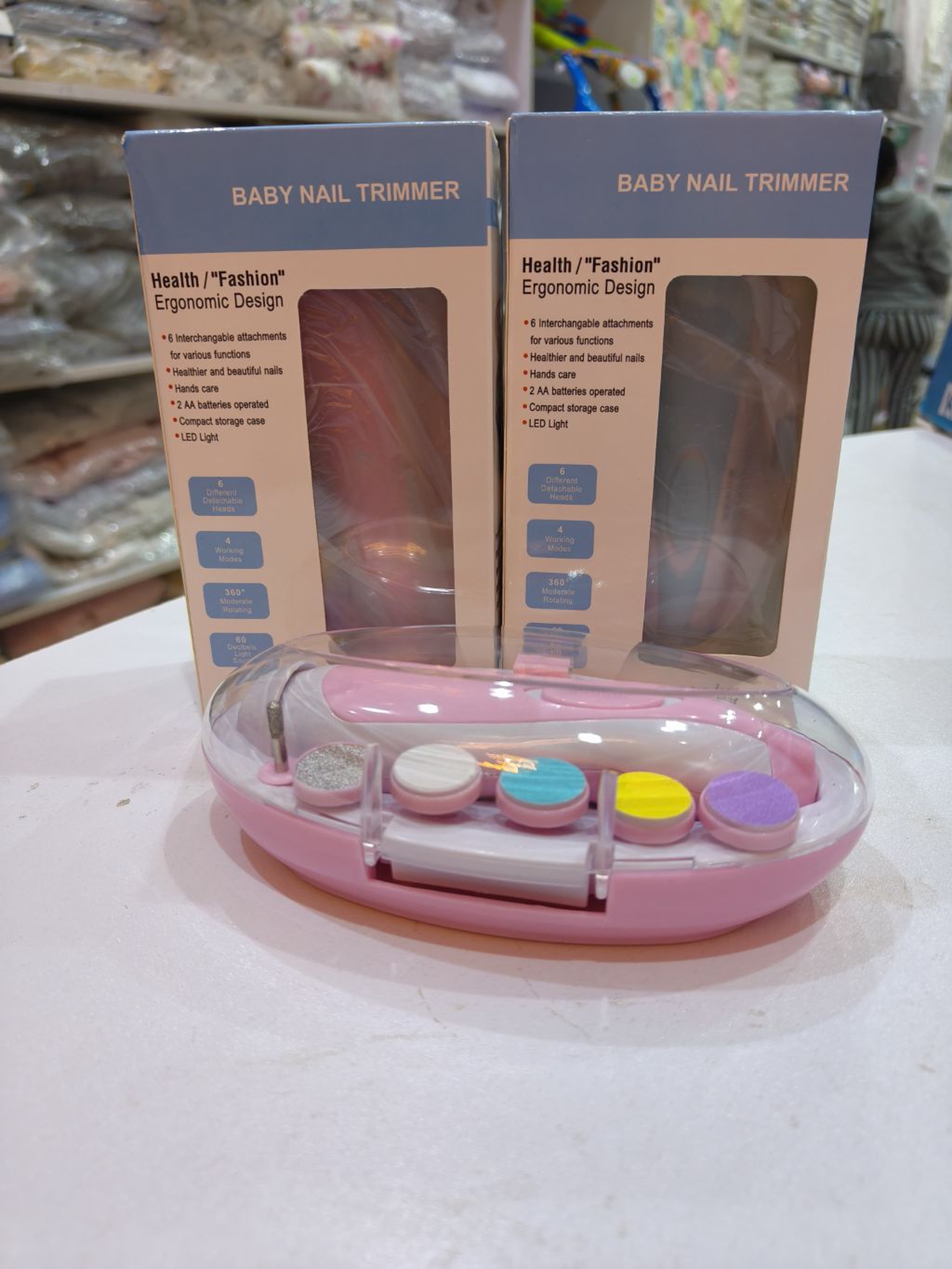 Baby Nail Trimmer Kit | Safe File Buffer for Newborns