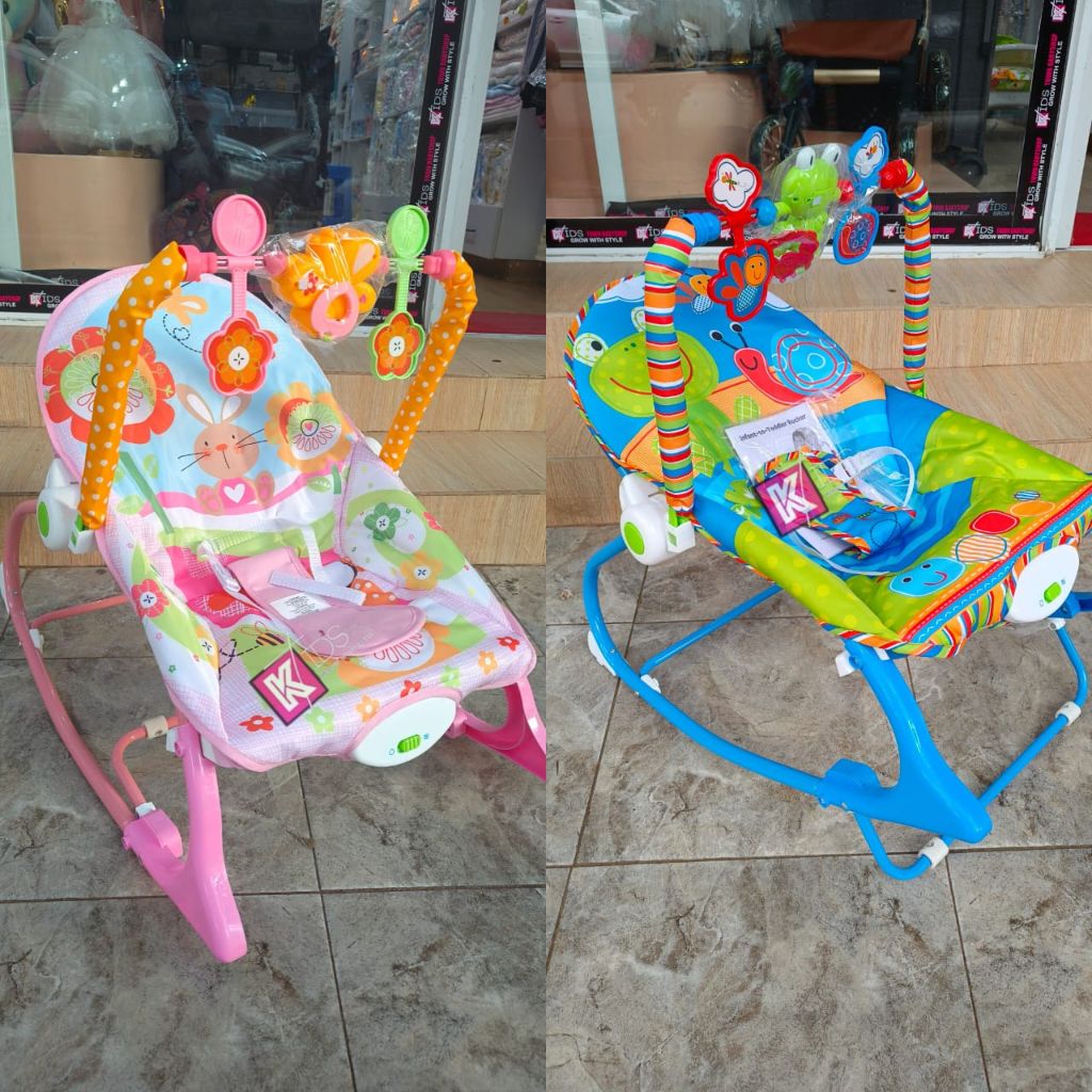 Vibrant Baby Rocker Bouncer Seat | Infant to Toddler Rocker Chair