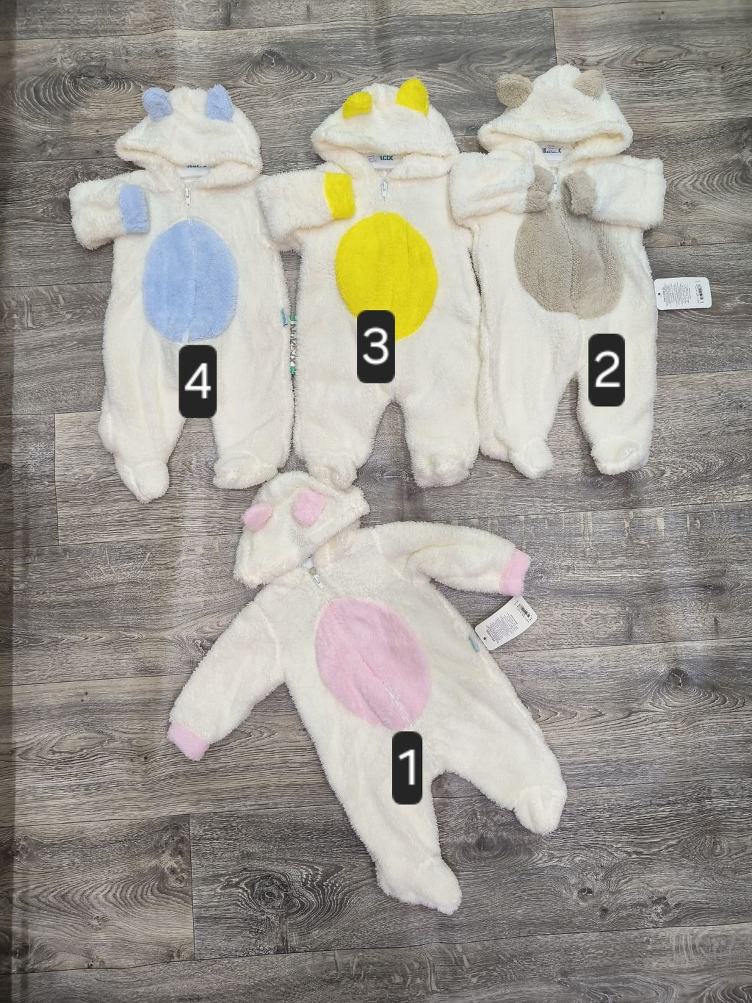 warm fleece romper