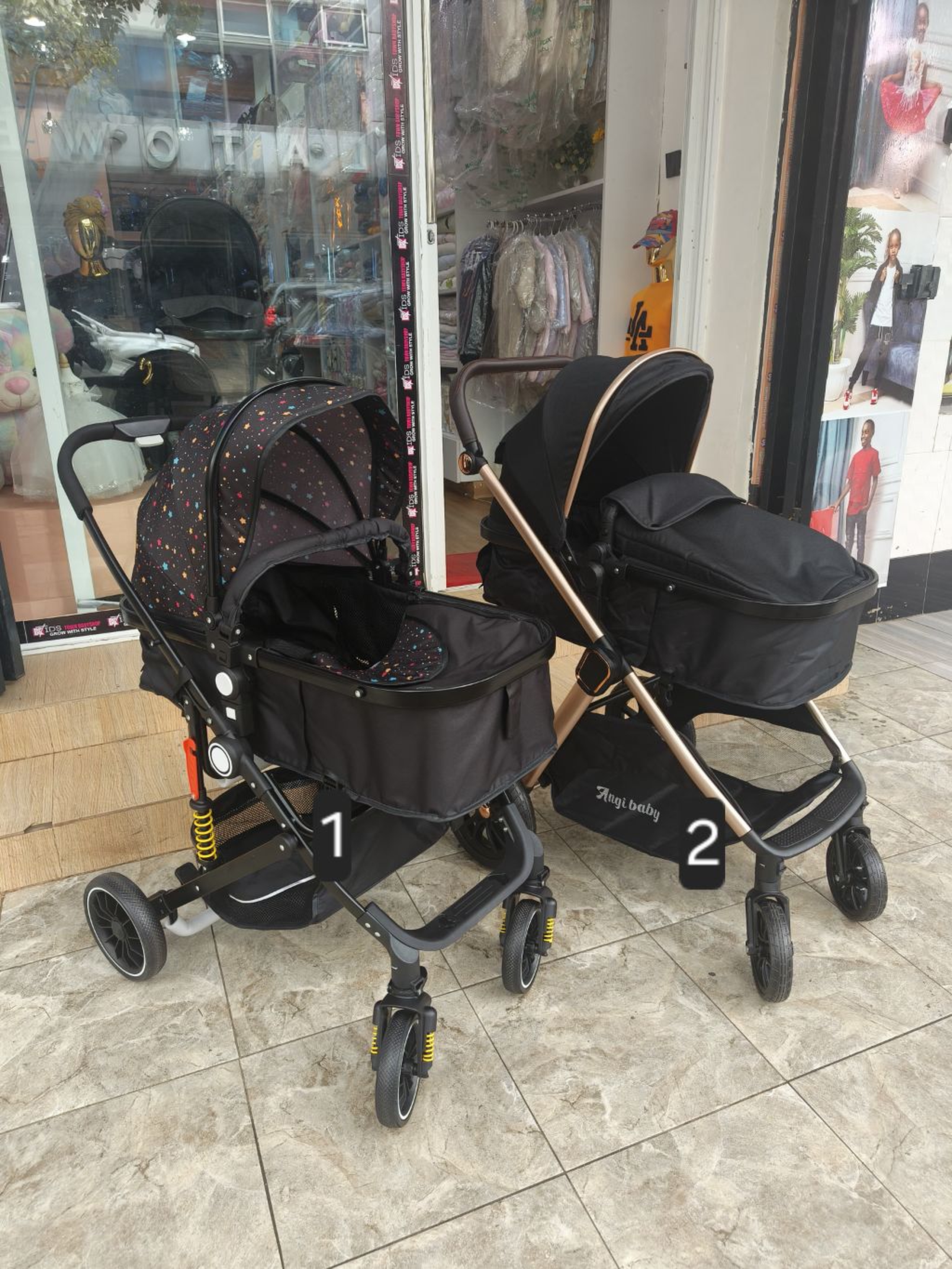 3-in-1 Baby Stroller Travel System | Convertible Bassinet & Seat