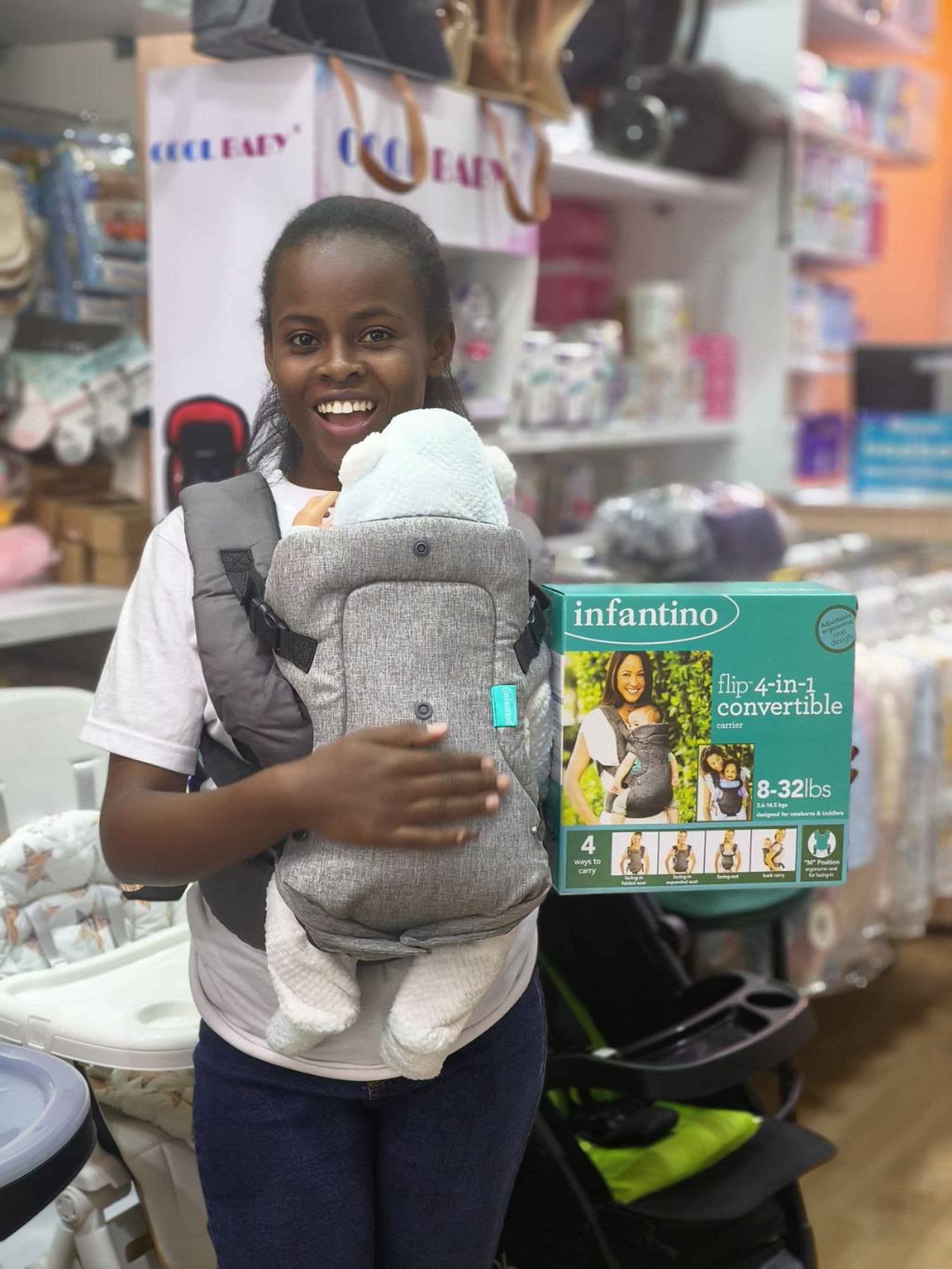 infantino baby carrier
