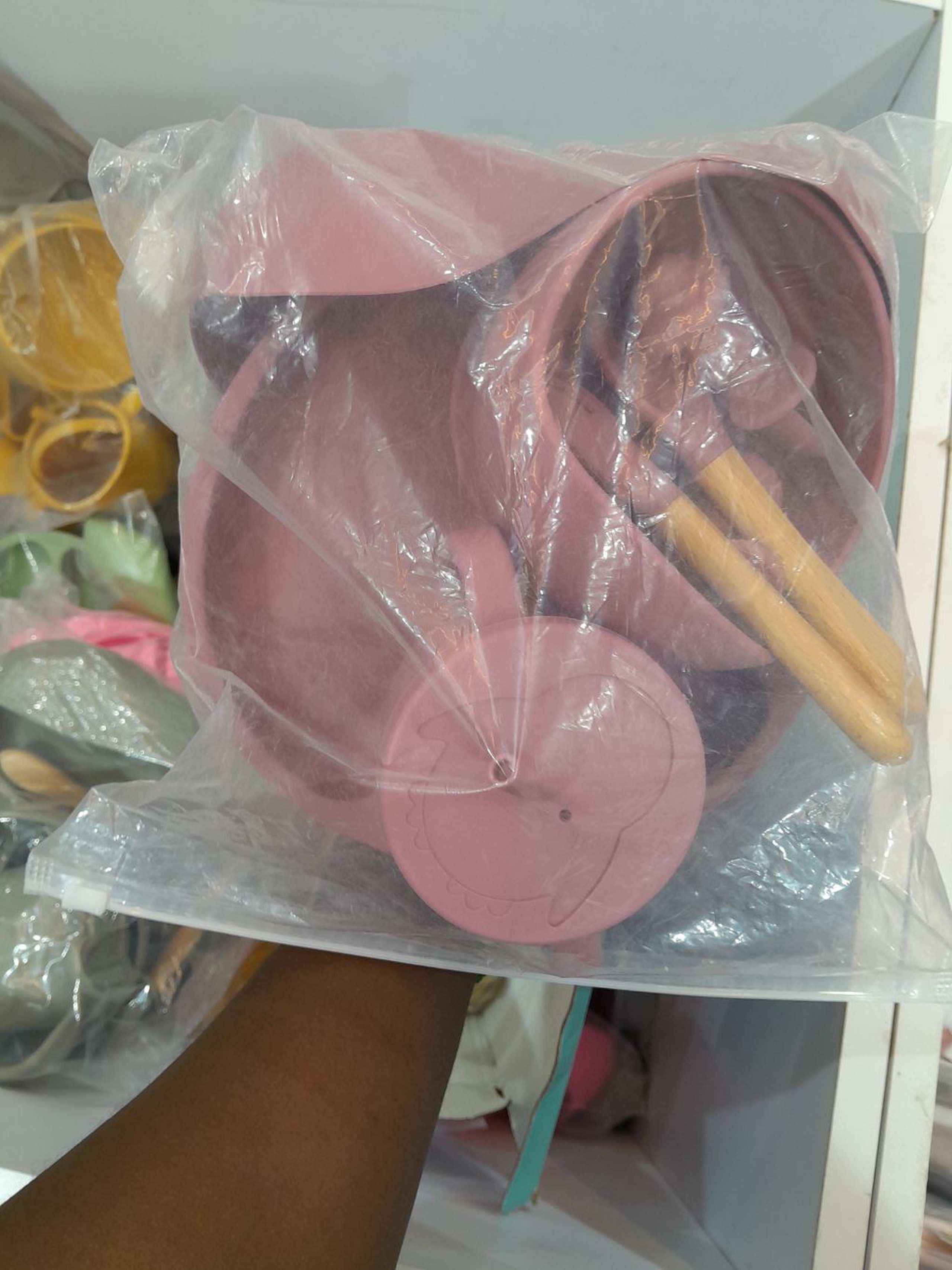 silicone weaning sets/ feeding sets