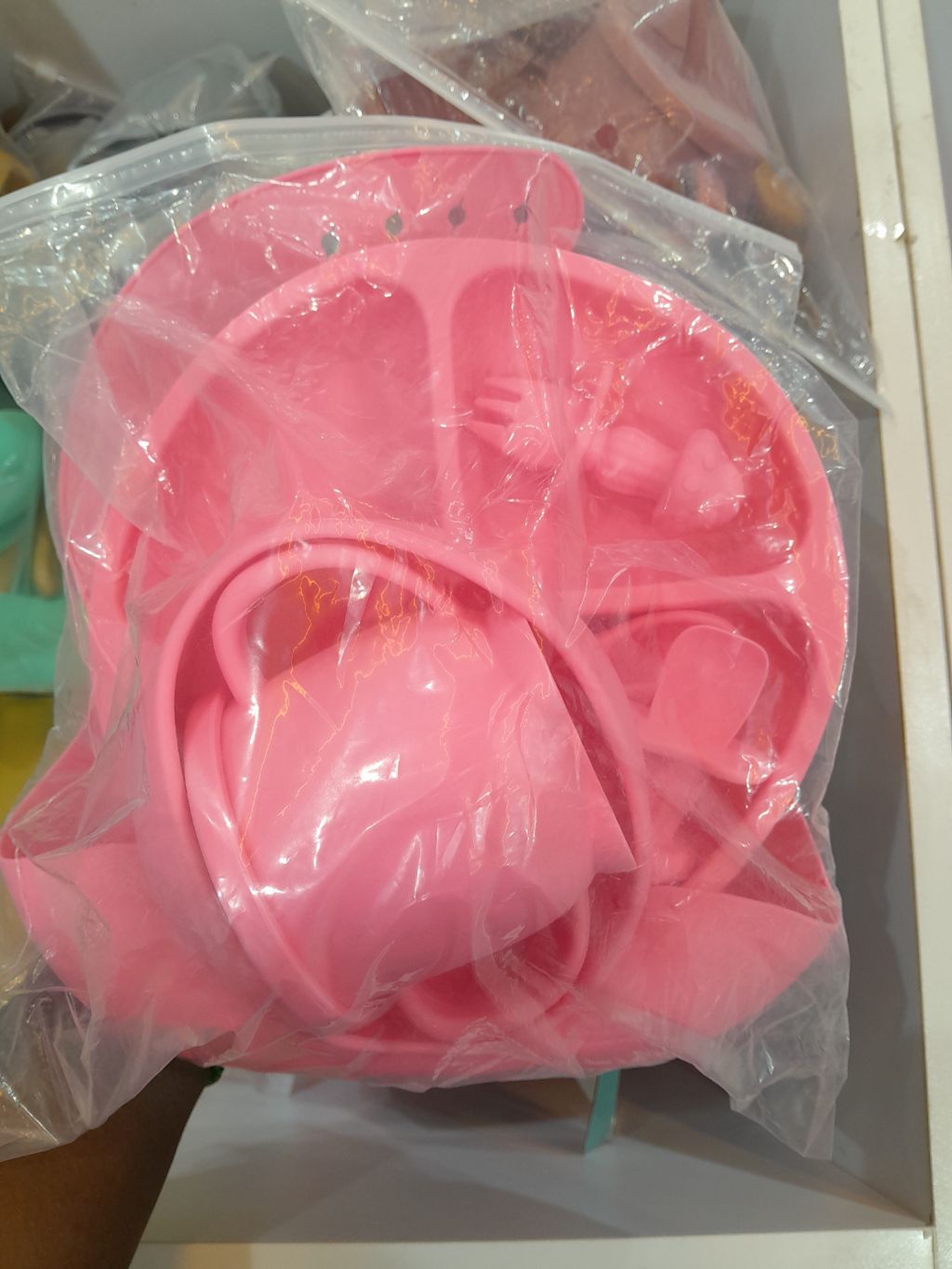 silicone weaning sets/ feeding sets