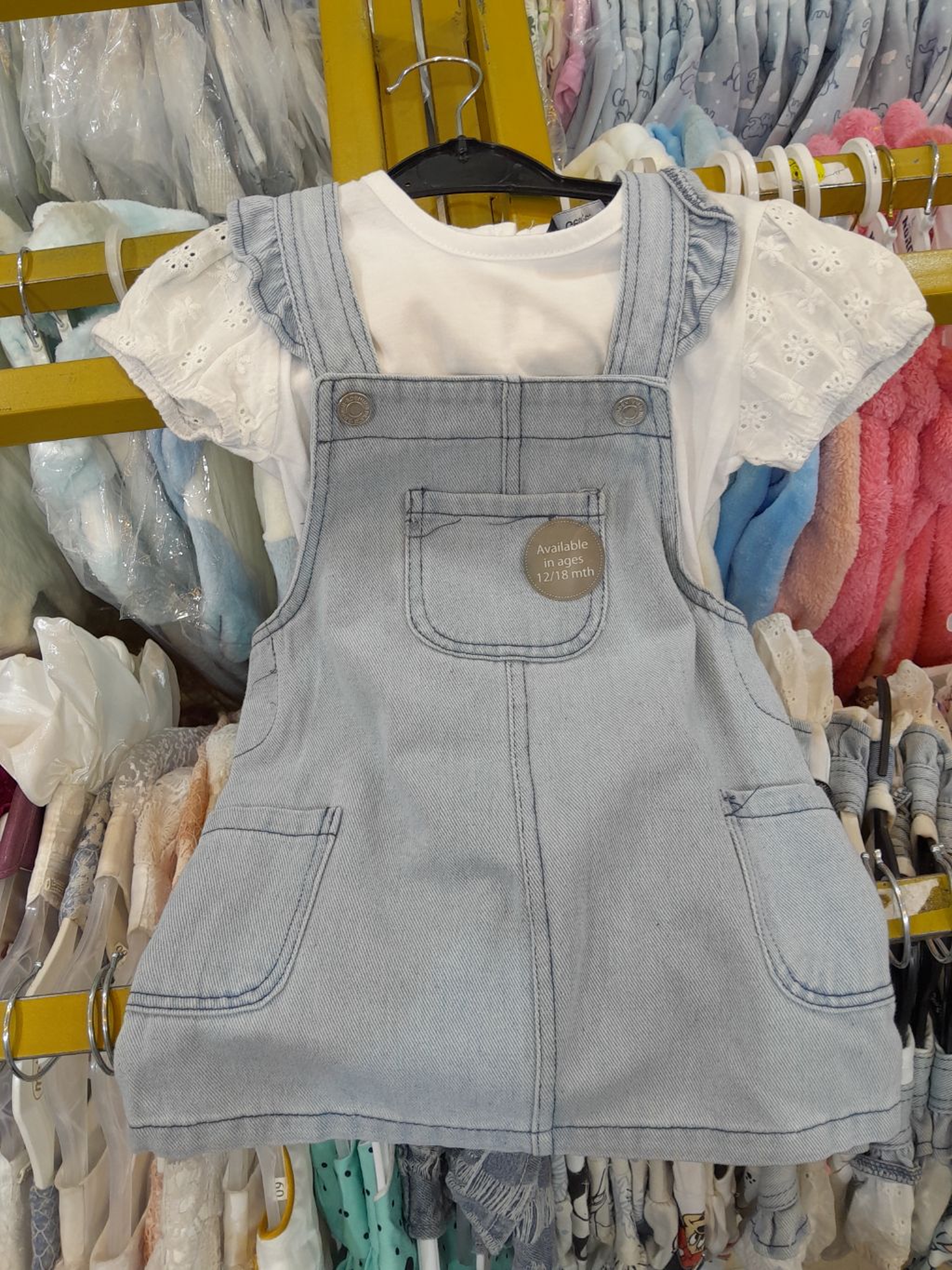 Girl Dungaree Set